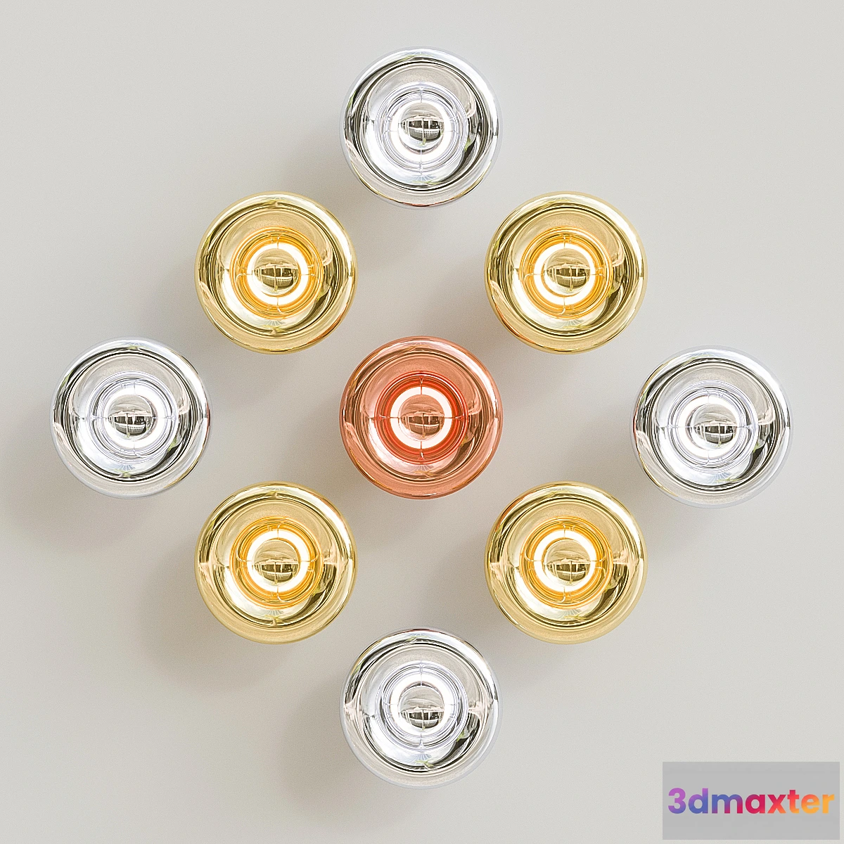 1296123 - Tom Dixon Void Surface Light 3D Max