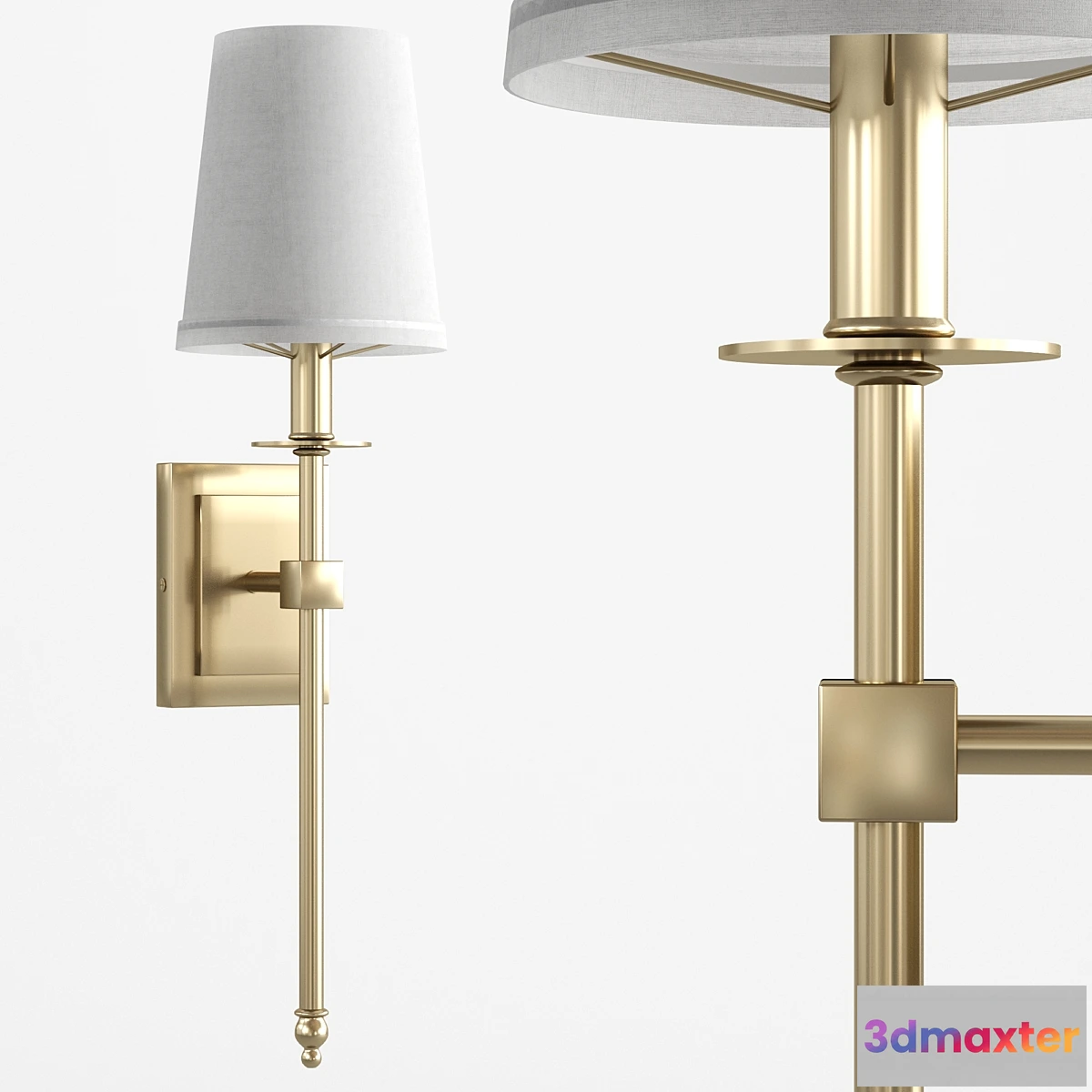 1297417 - Wall lamp HELLA 3D Max