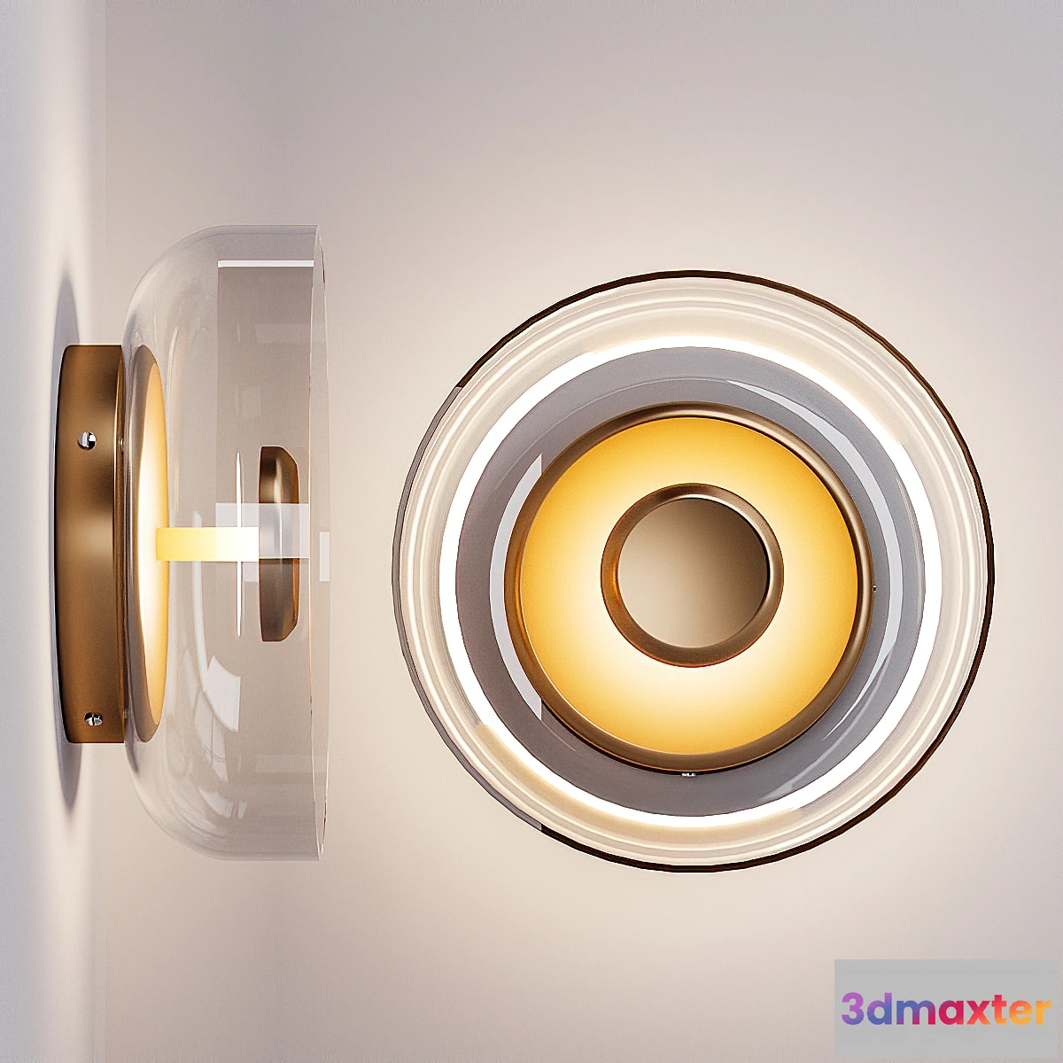 1299866 - Lampatron arctic wall  BLOSSI WALL NUURA 3D Max