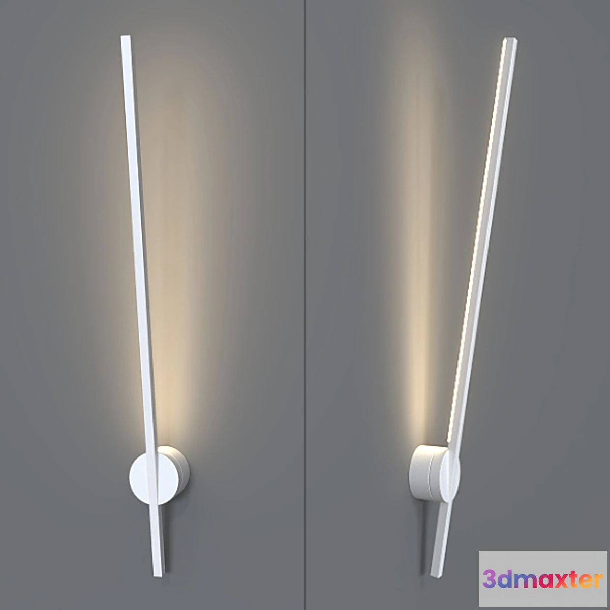 1301709 - Sconce Maxlight Spider W0212. 3D Max