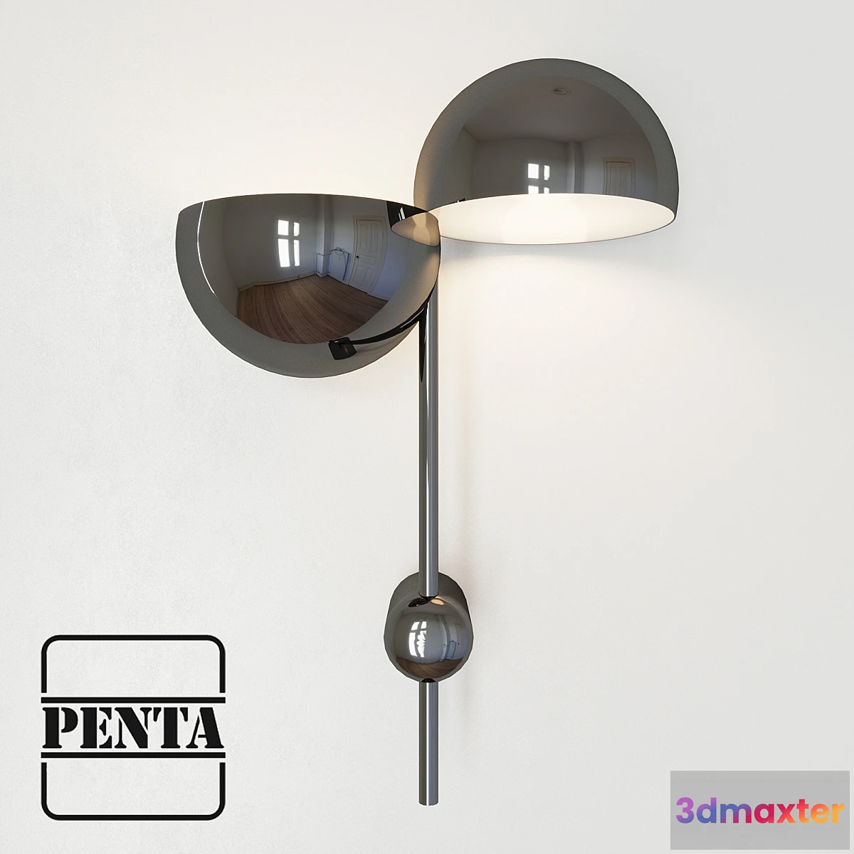 1304481 - ELISABETH Wall Lamp by Penta 3D Max