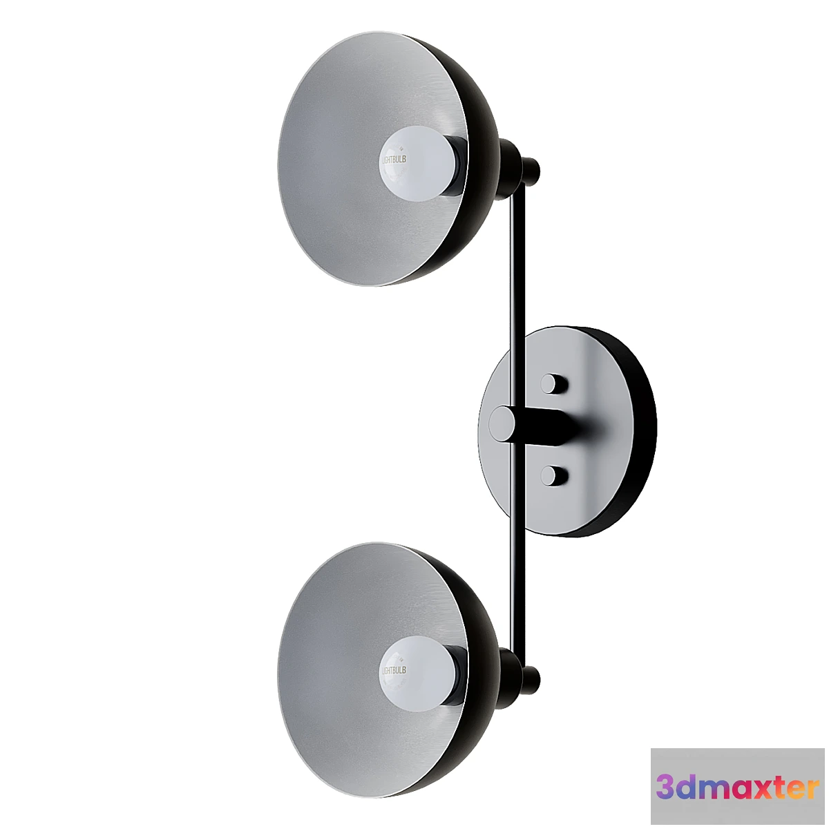 1304901 - Robo Double Sconce Light from Inscapes Design 3D Max