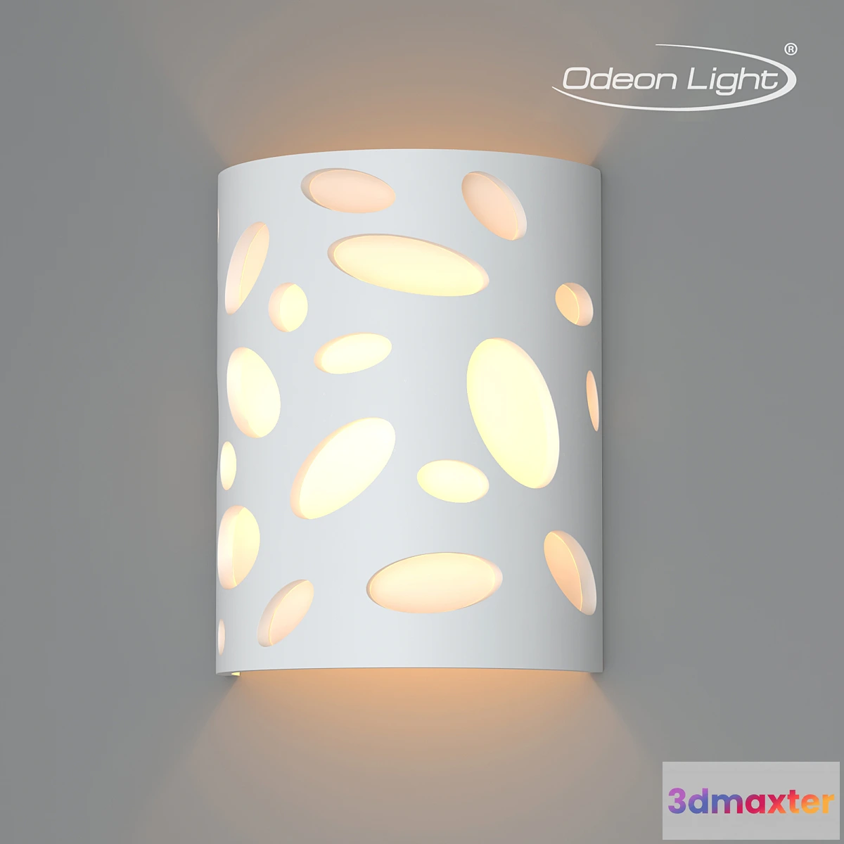 1305164 - Wall lamp ODEON LIGHT 3549 _ 1W GIPS 3D Max