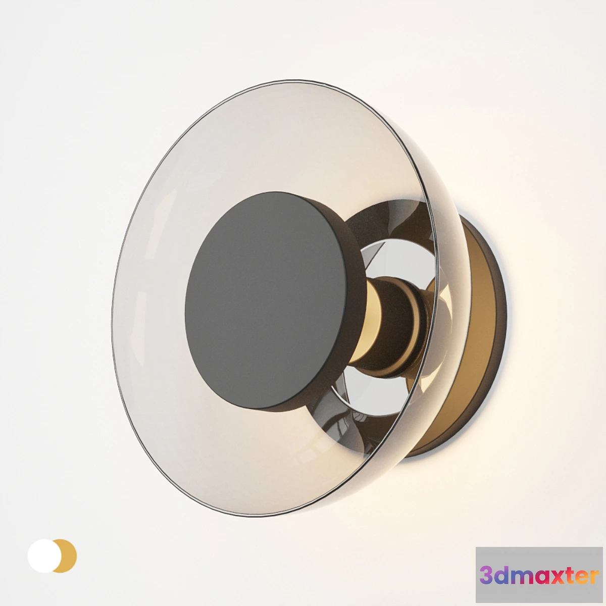 1305630 - Lightology AURA WALL LIGHT By Marset 3D Max