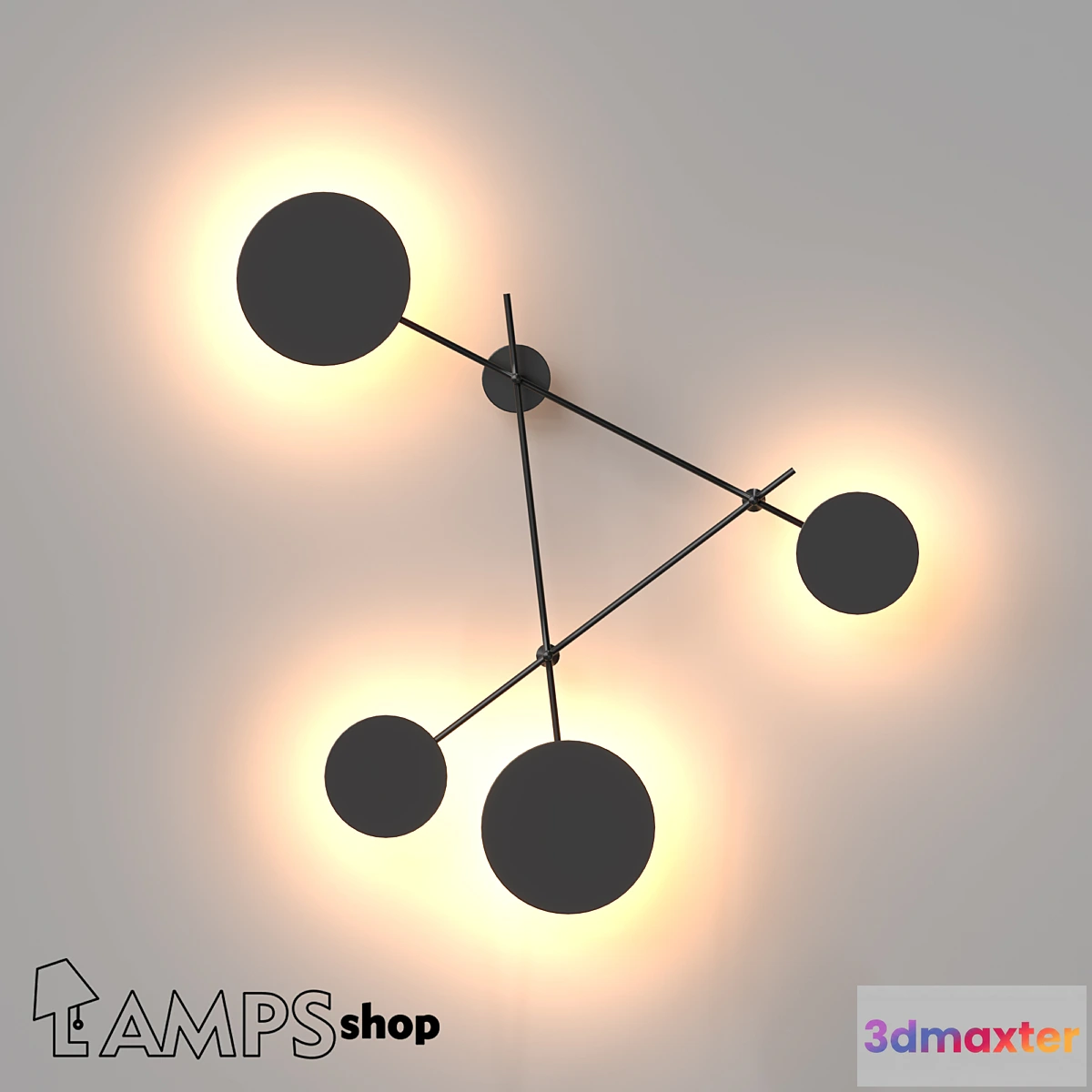 1306939 - Wall Lamp Geometry B 3D Max