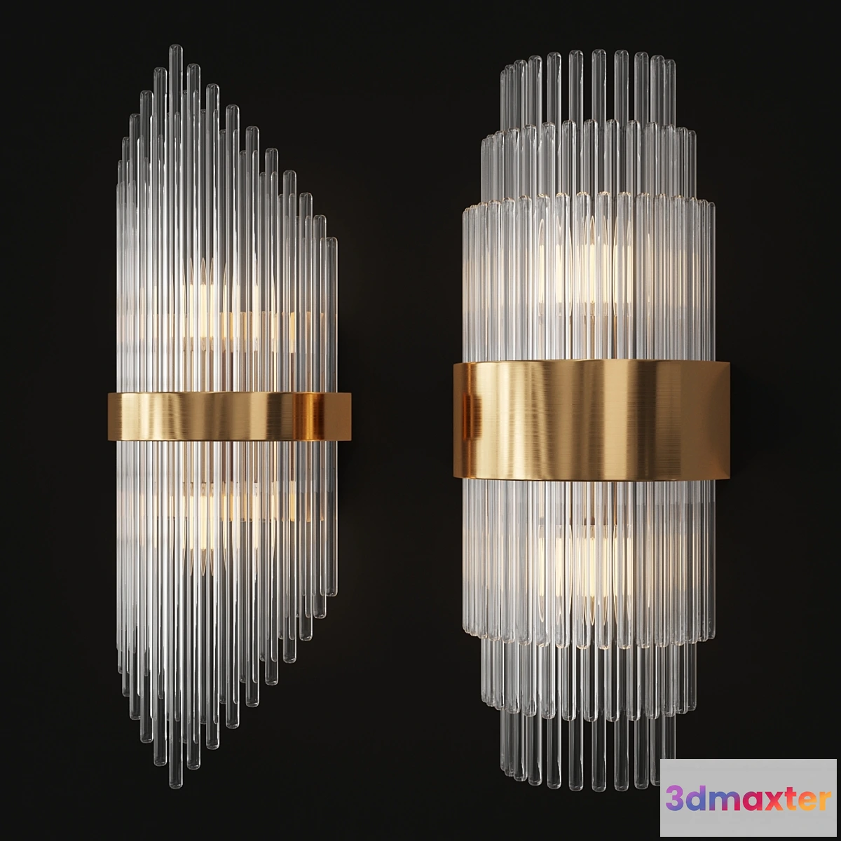 1307974 - Garda Decor sconce set 3D Max