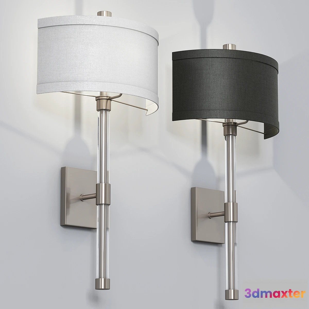 1307980 - Arteriors Lighting Gardner Sconce 49056-201 3D Max