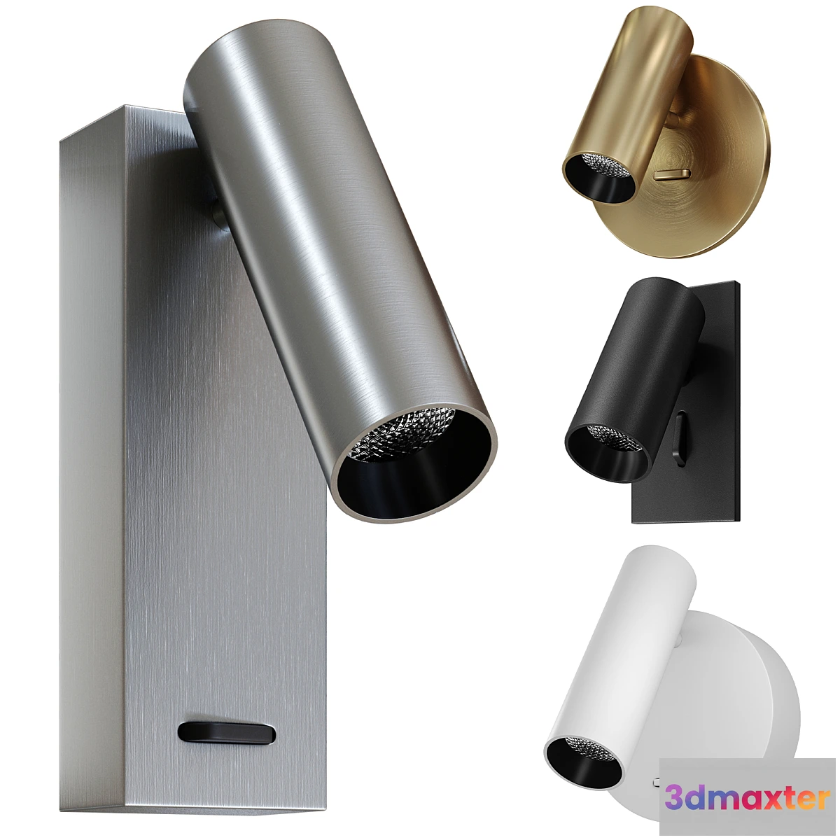 1312234 - 4 Night Wall lamps (centersvet) - No.2 3D Max