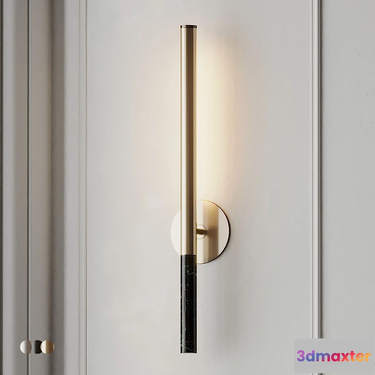 1312736 - Formation Wall Sconce by Jonathan Ben-Tovim 3D Max
