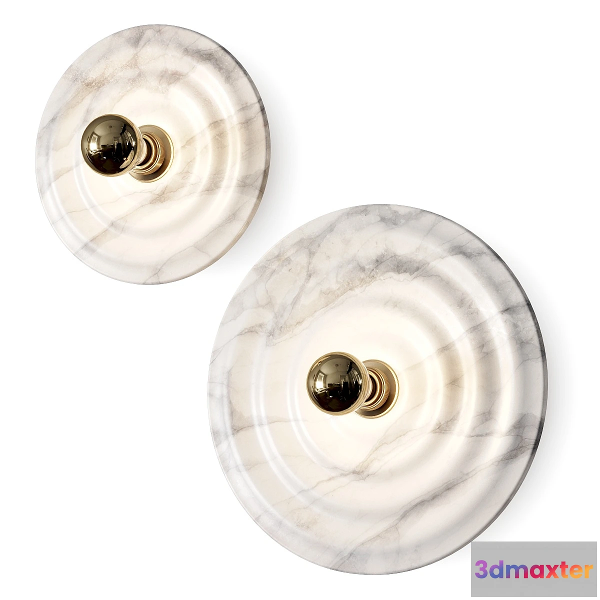 1313758 - Aromas del Campo Wave Wall Lamps - No.2 3D Max