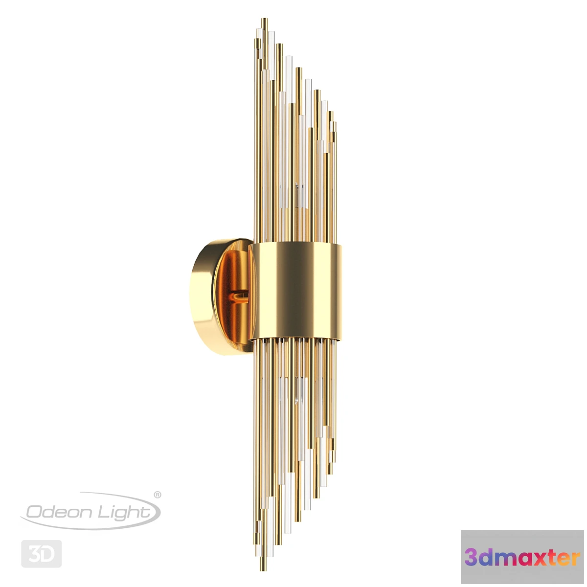 1315244 - Odeon Light 4847 2 W Flambi 3D Max