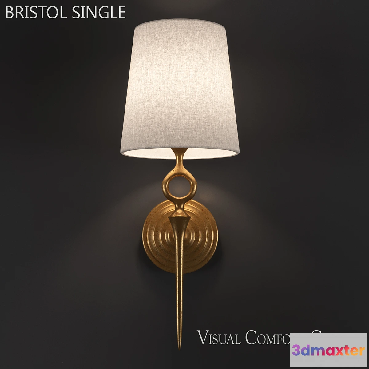 1317073 - Bristol single VISUAL COMFORT GALLERY 3D Max
