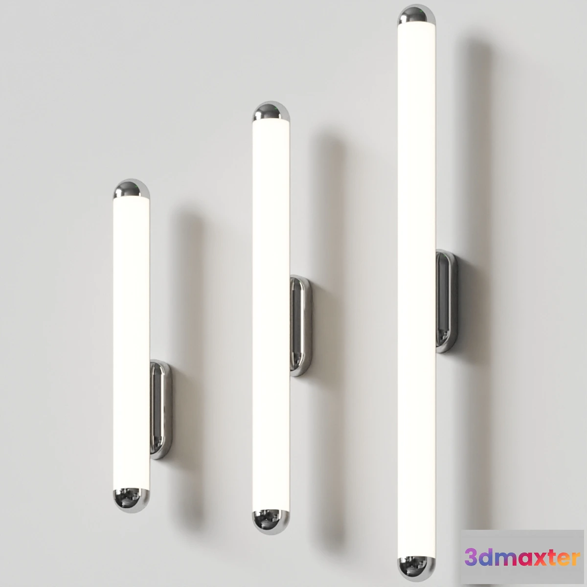 1317571 - Plaza Bath Bar by Sonneman 3D Max