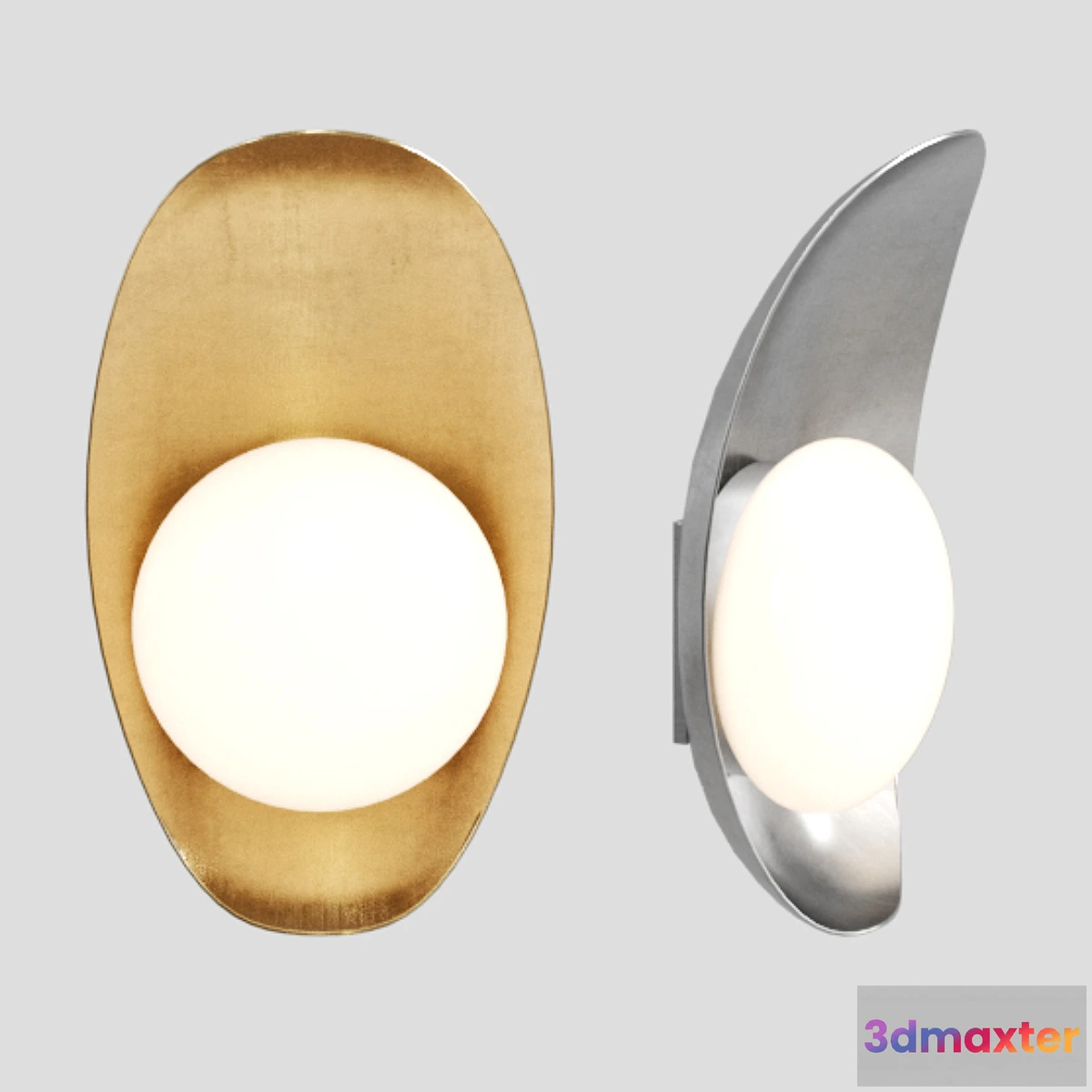 1317770 - Kelly Wearstler Nouvel Small Sconce 3D Max