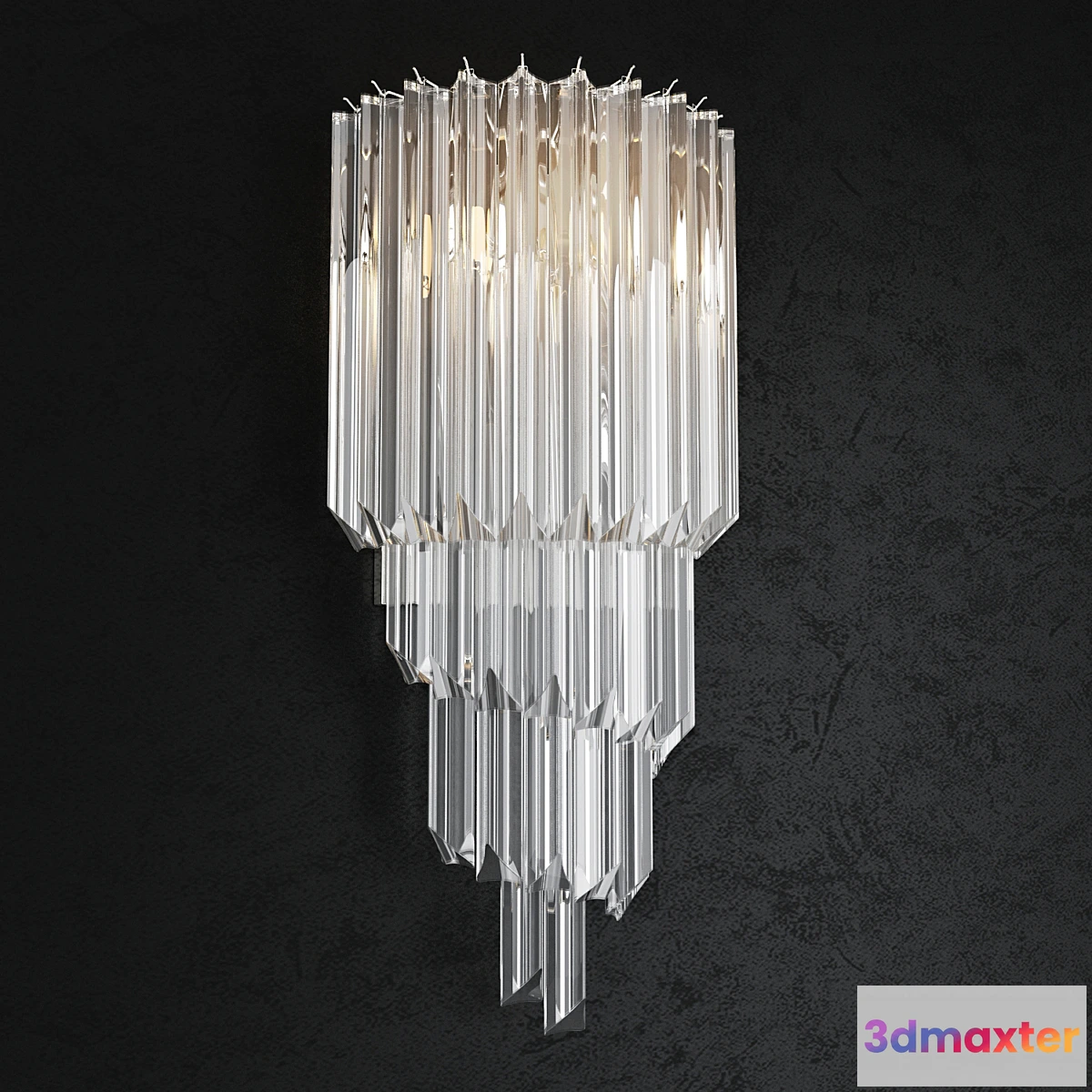 1318331 - BELLA FIGURA WATERFALL WALL LIGHT WL410 3D Max