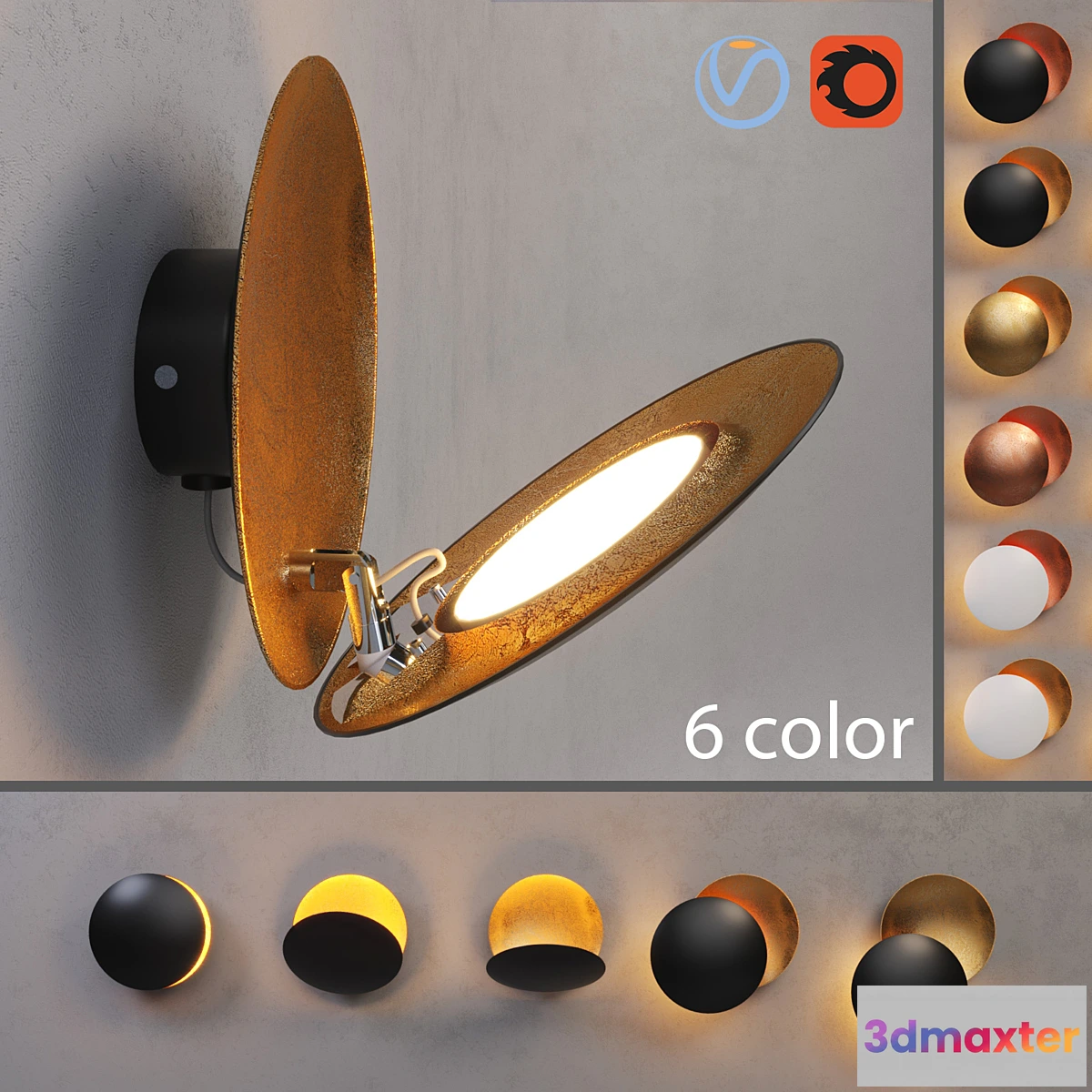 1318701 - Catellani & Smith - Lederam W 3D Max