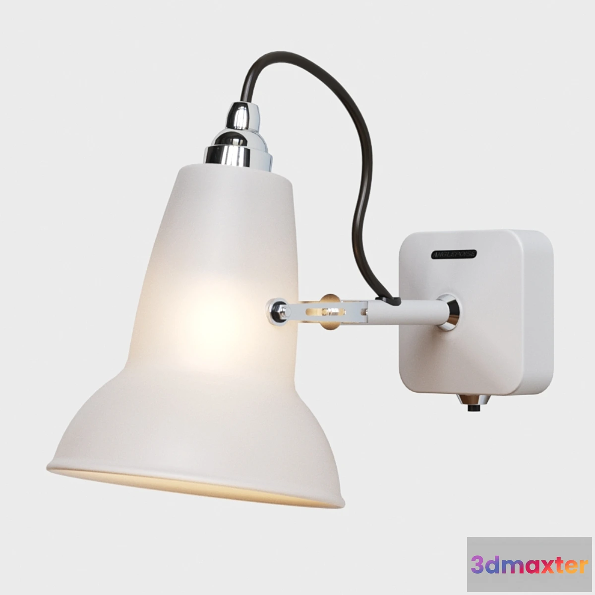 1319271 - Anglepoise Original 1227 Mini Ceramic Wall Light 3D Max