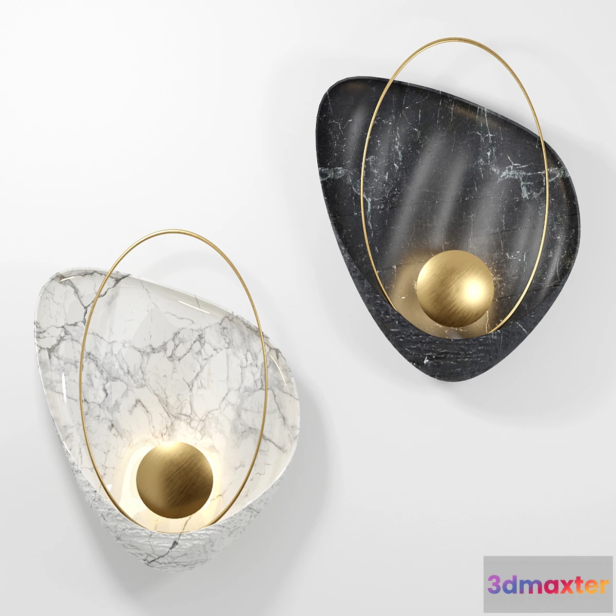 1322074 - Sconce Blanche - No.2 3D Max