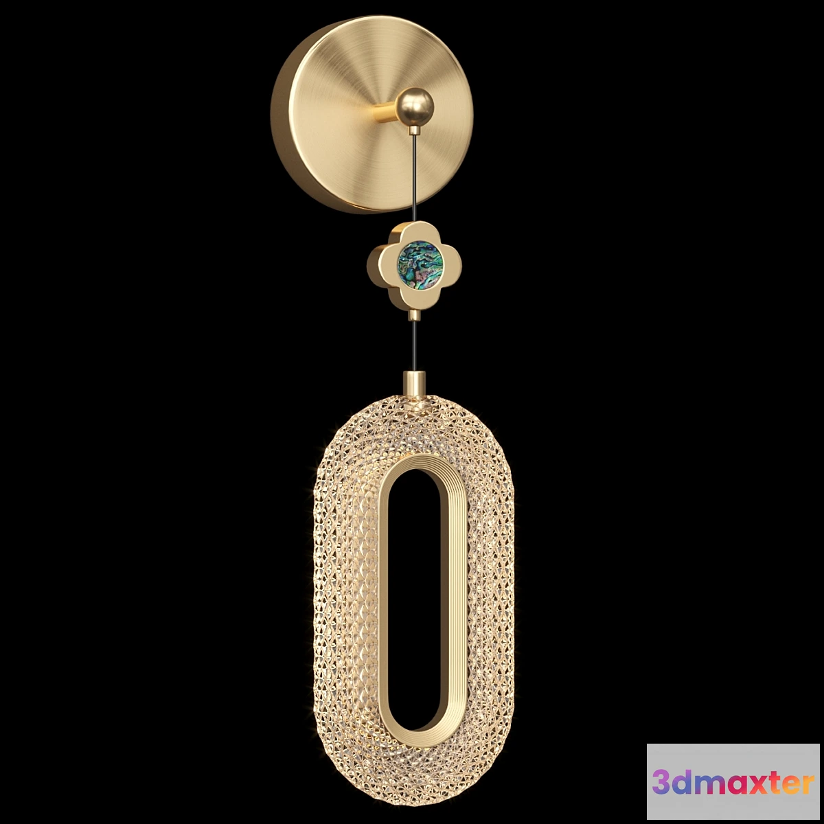 1322497 - Wall lamp LUARA WALL C 3D Max