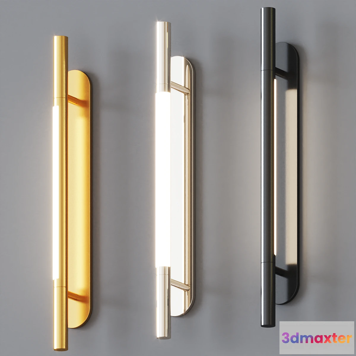 1322837 - Circa - Rousseau Medium Bracketed Sconce 3D Max