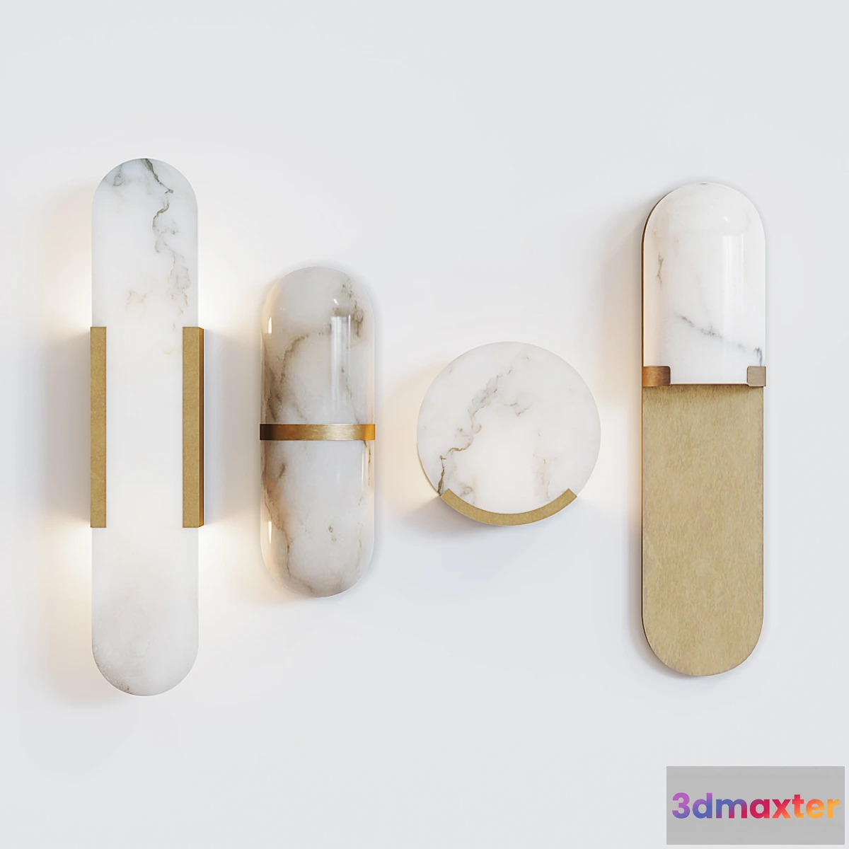 1322970 - Melange Sconce Collection 3D Max