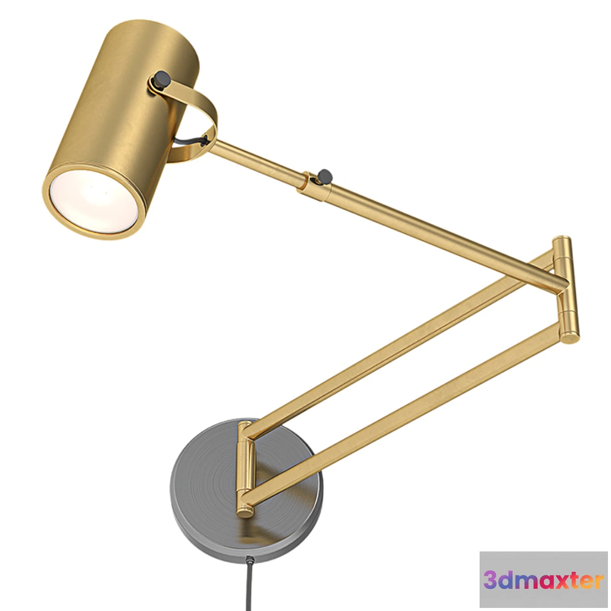 1323274 - RH - Champeaux Swing-Arm Sconce 3D Max