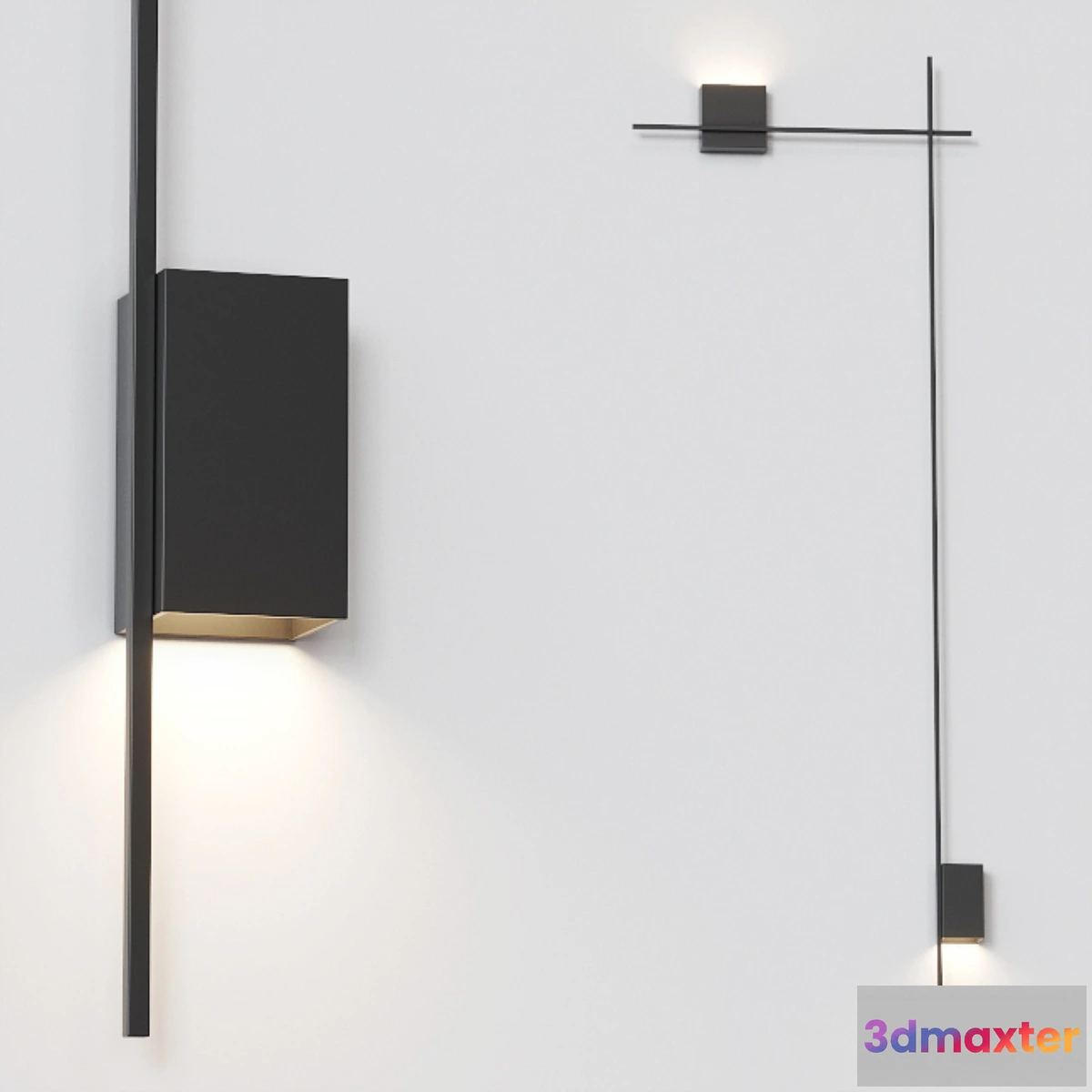 1323450 - Wall lamp Vibia STRUCTURAL 2400×840 3D Max