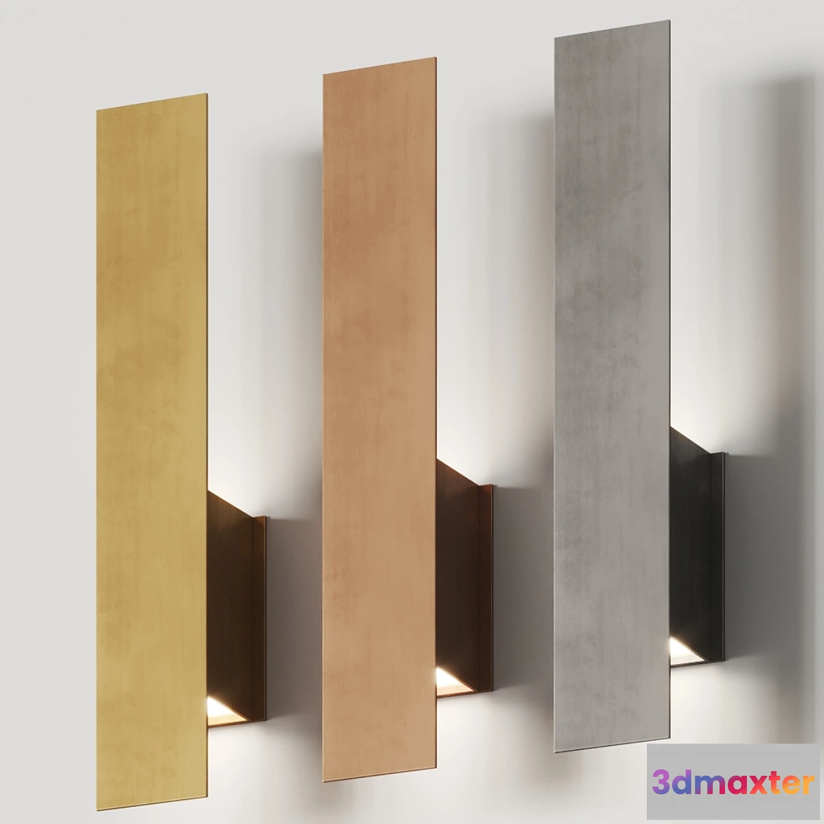 1325633 - Oxygen Lighting Reflex Wall Lamps 3D Max