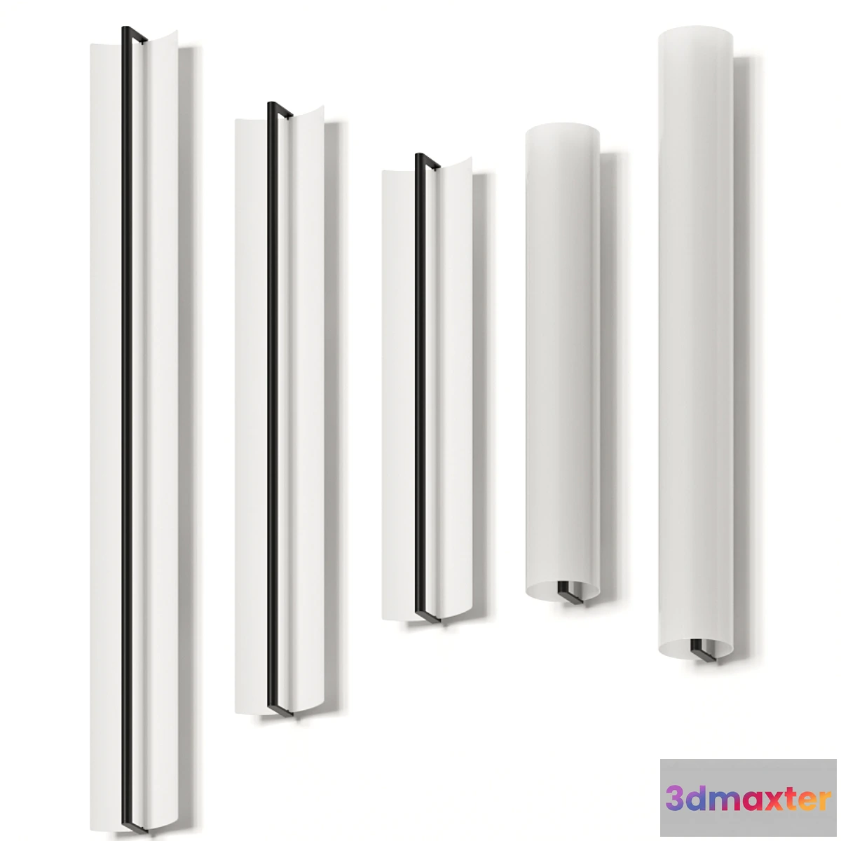 1326396 - Vibia Kontur Wall Lamps 3D Max