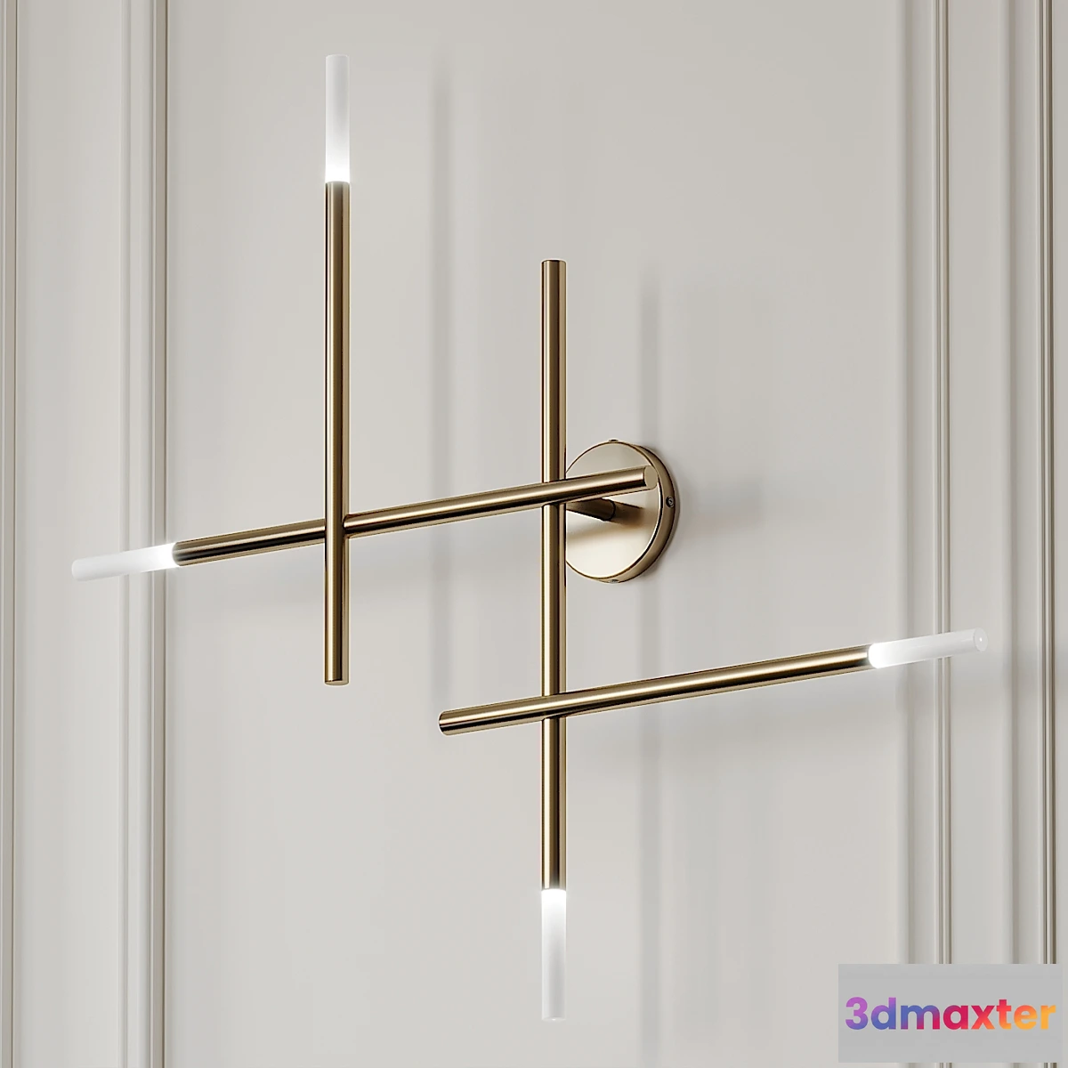 1327028 - Kitami wall Sconce by GINEICO Lighting 3D Max