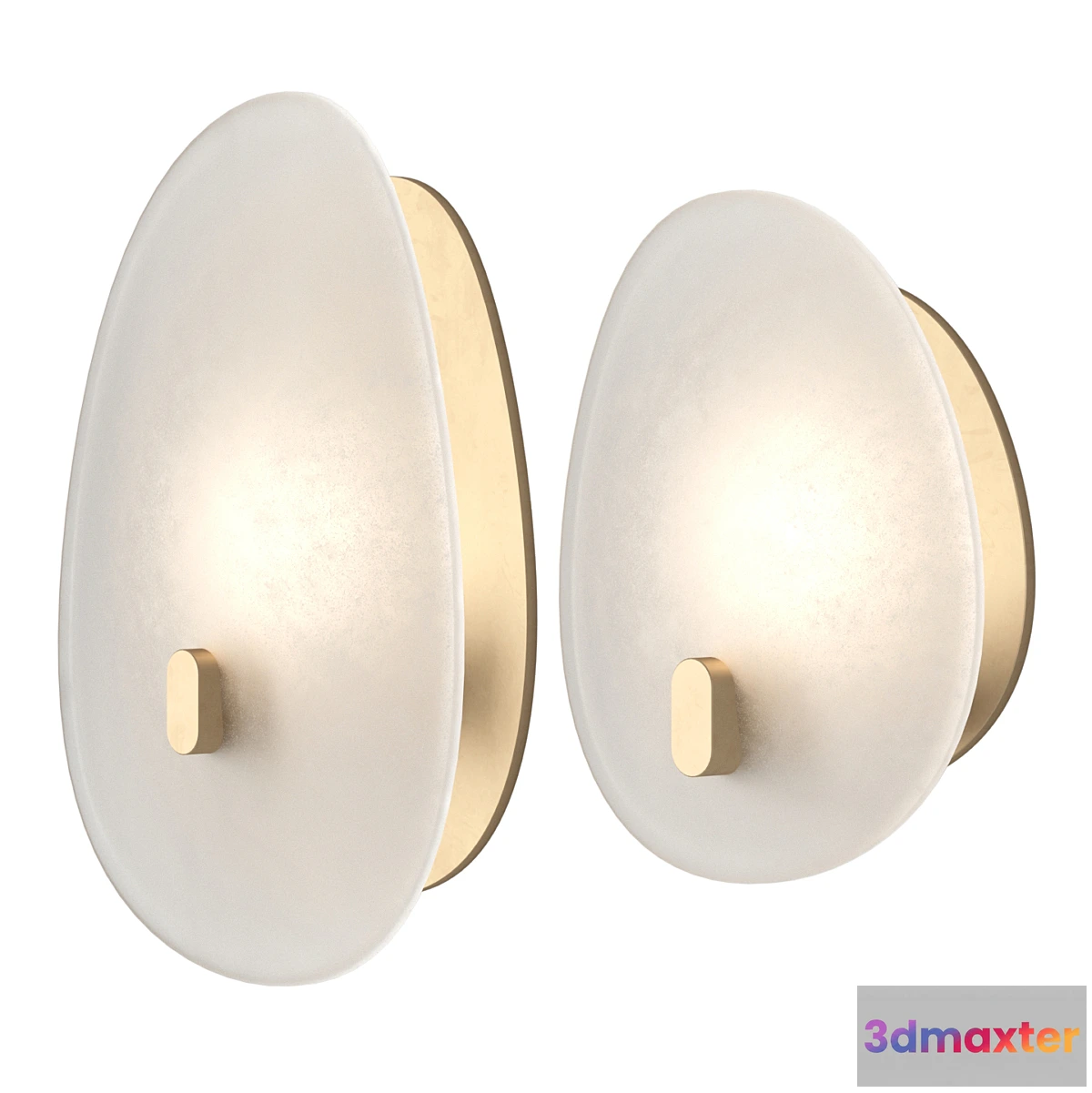 1330030 - Coquille Sconce by Atelier de Troupe 3D Max