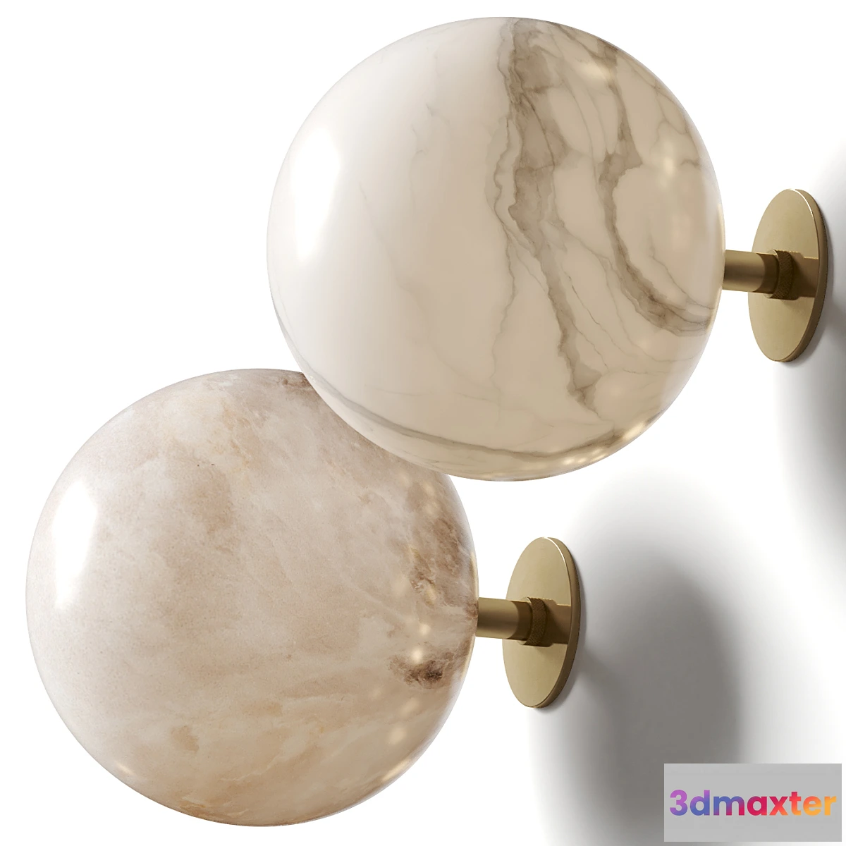 1331835 - Planette Alabaster by Contain 1st Dibs 3D Max