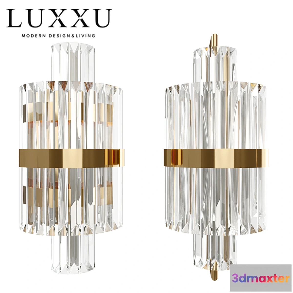 1333224 - Luxxu LIBERTY I and LIBERTY II wall 3D Max