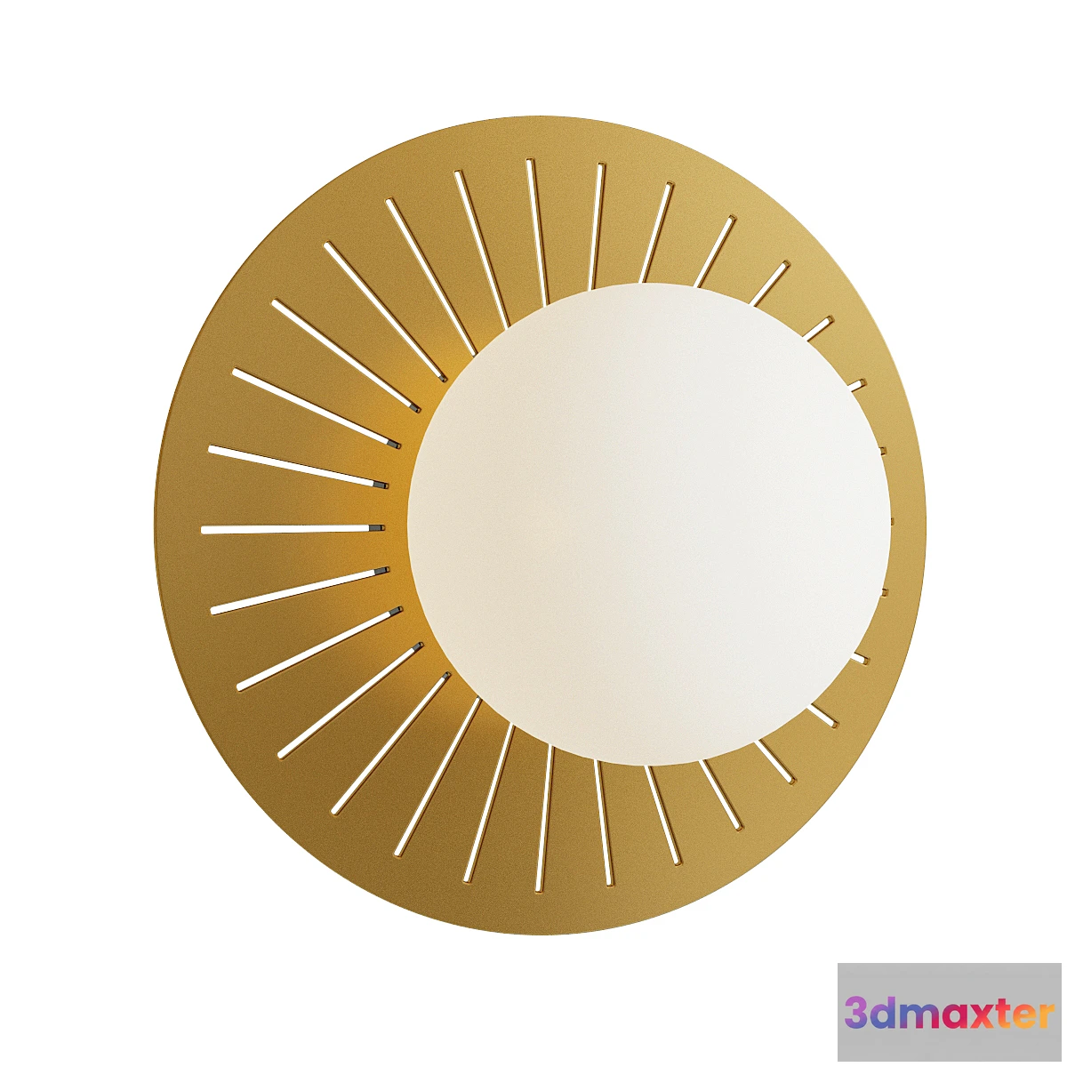 1333559 - Sconce Balls & Discs 3D Max