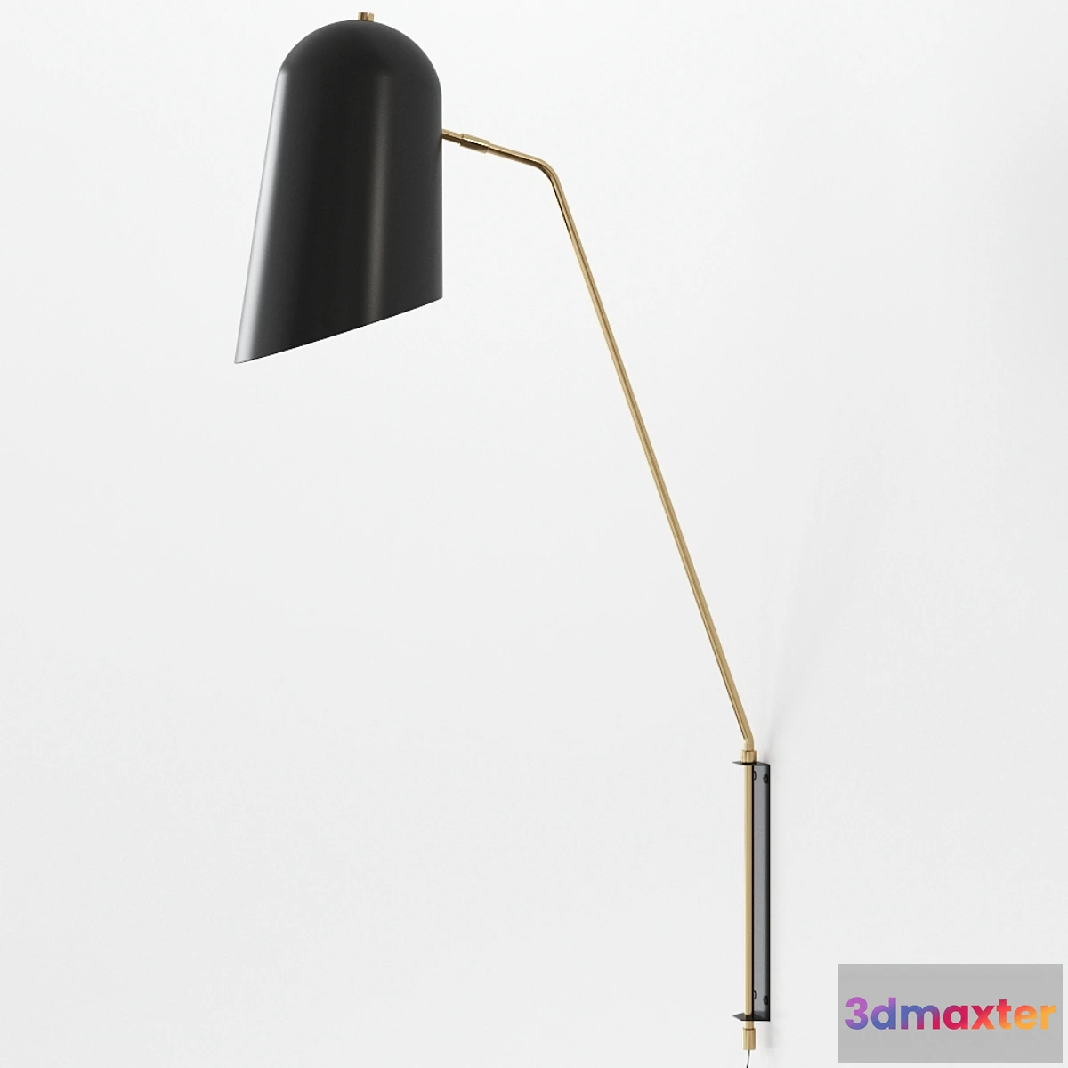 1336388 - Cliff Wall by Lambert et Fils Sconce 3D Max