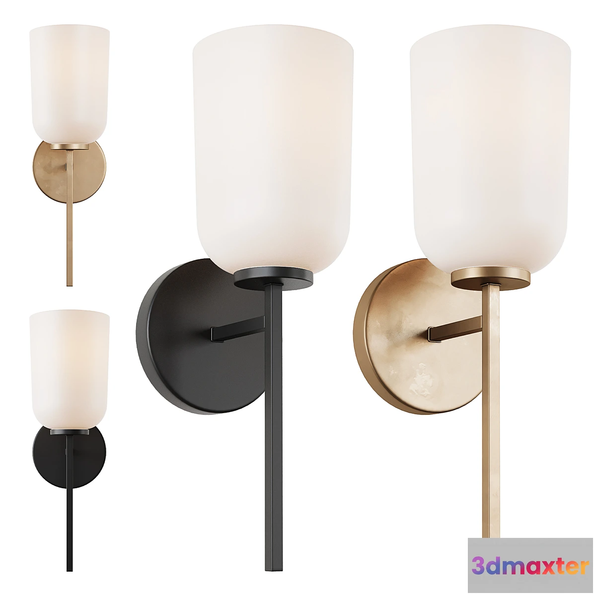 1336980 - Verlice Bath Sconce - No.2 3D Max