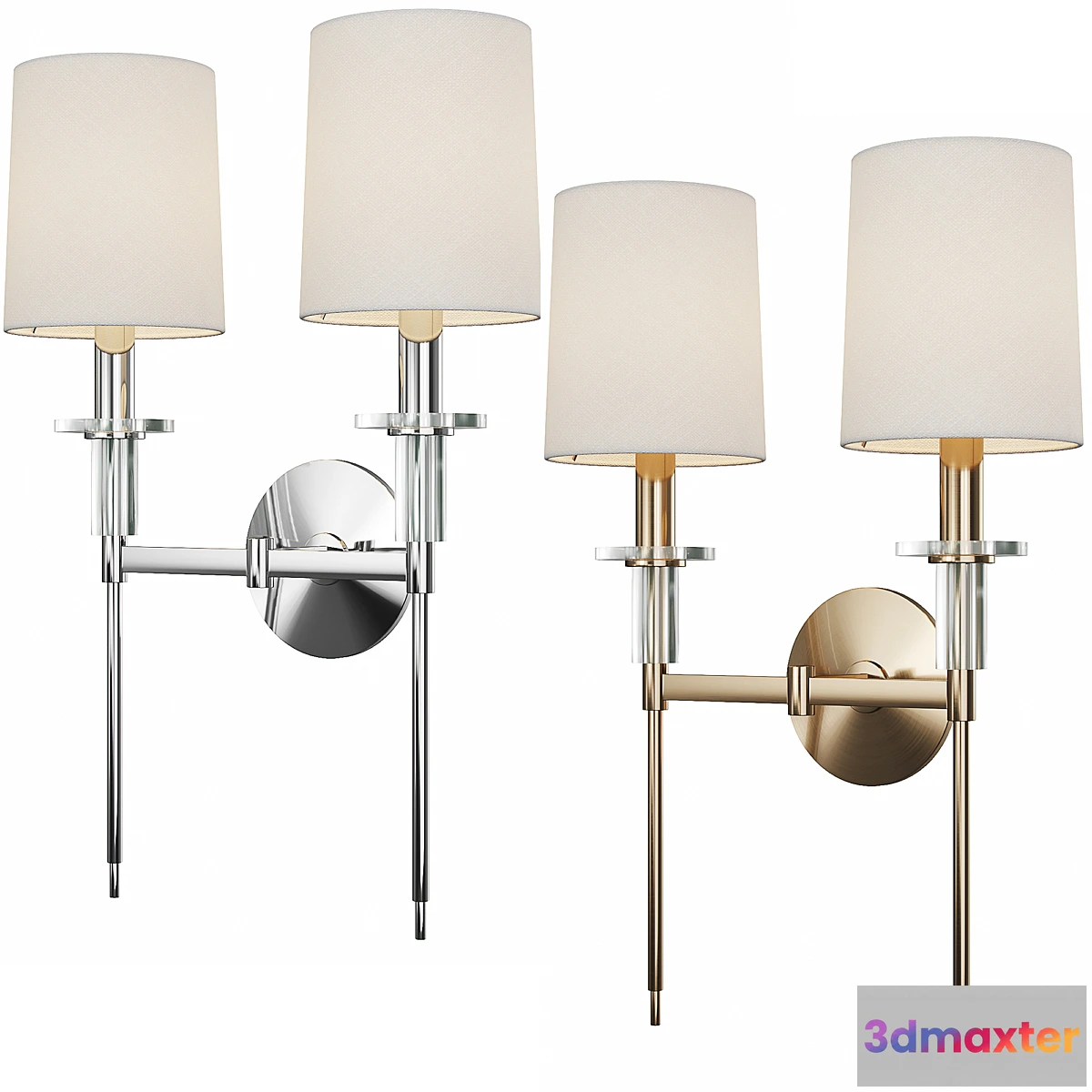 1337402 - Wall scconce hudson valley amherst 3D Max