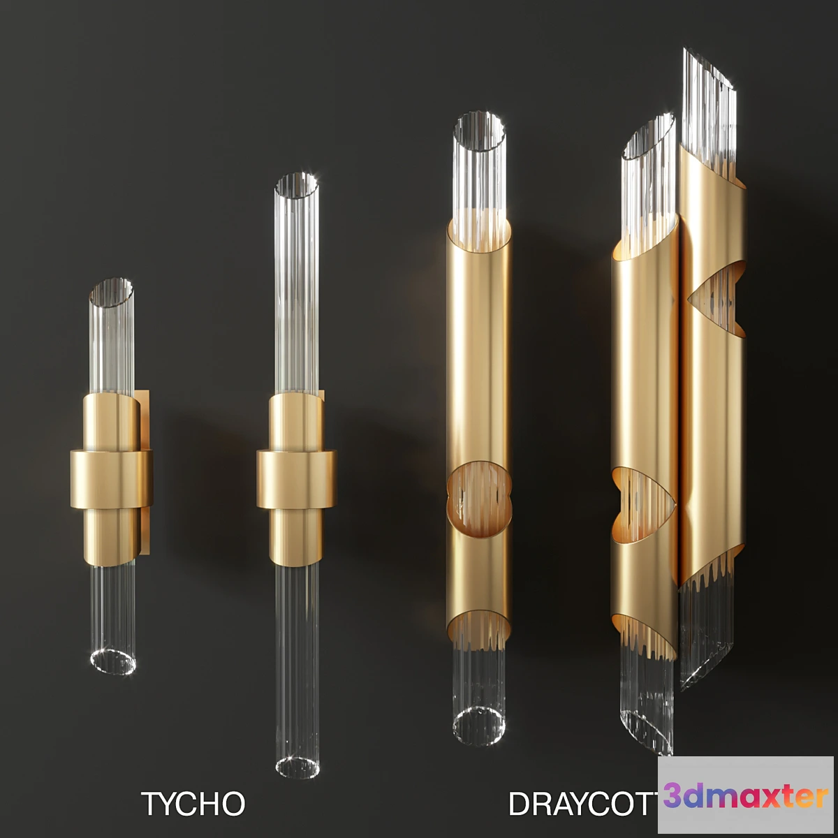 1340710 - Bracket LUXXU DRAYCOTT I and TYCHO 3D Max