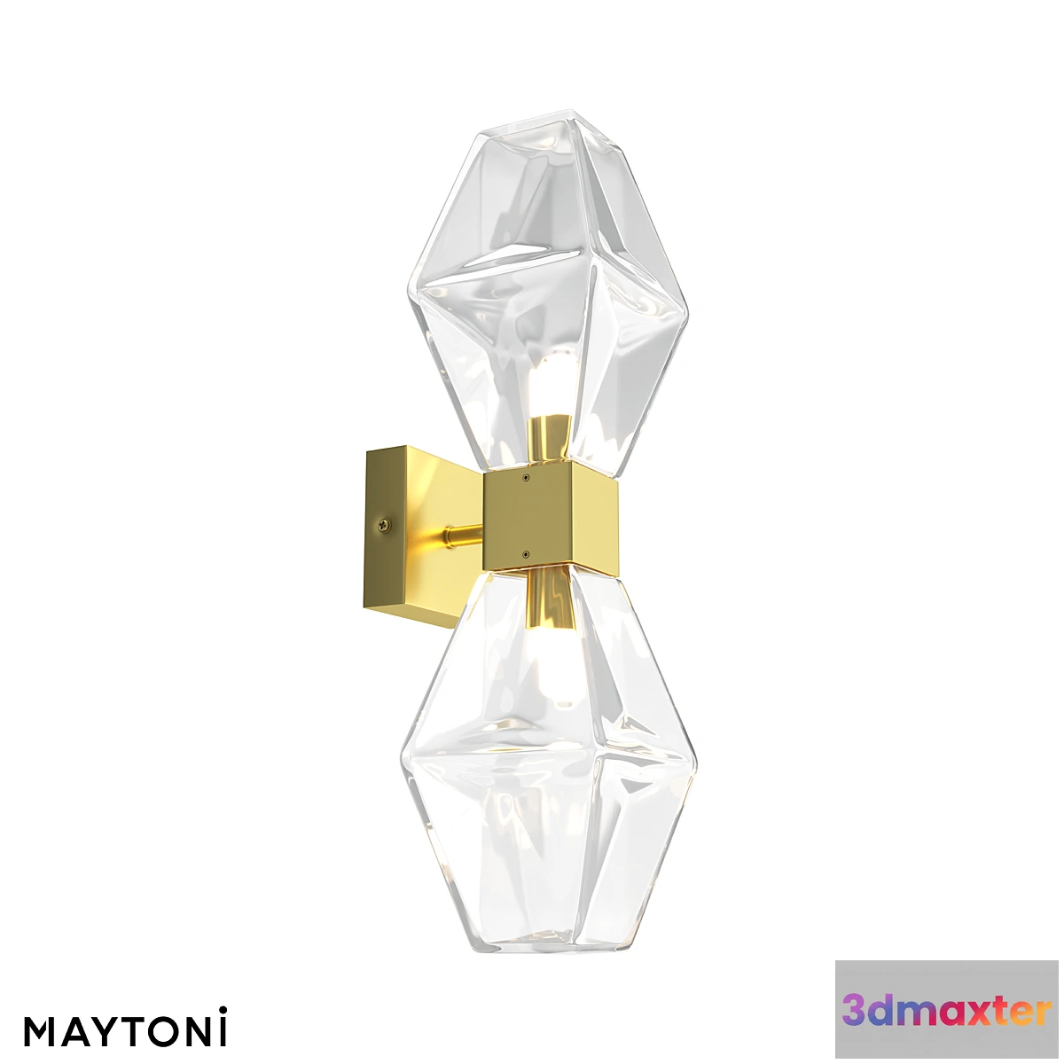 1341186 - Wall lamp (sconce) Cocktail time MOD325WL-02G 3D Max