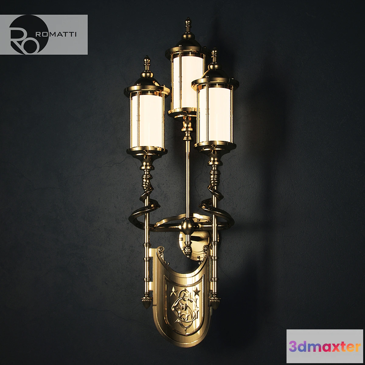 1343034 - Wall lamp Romatti 3D Max