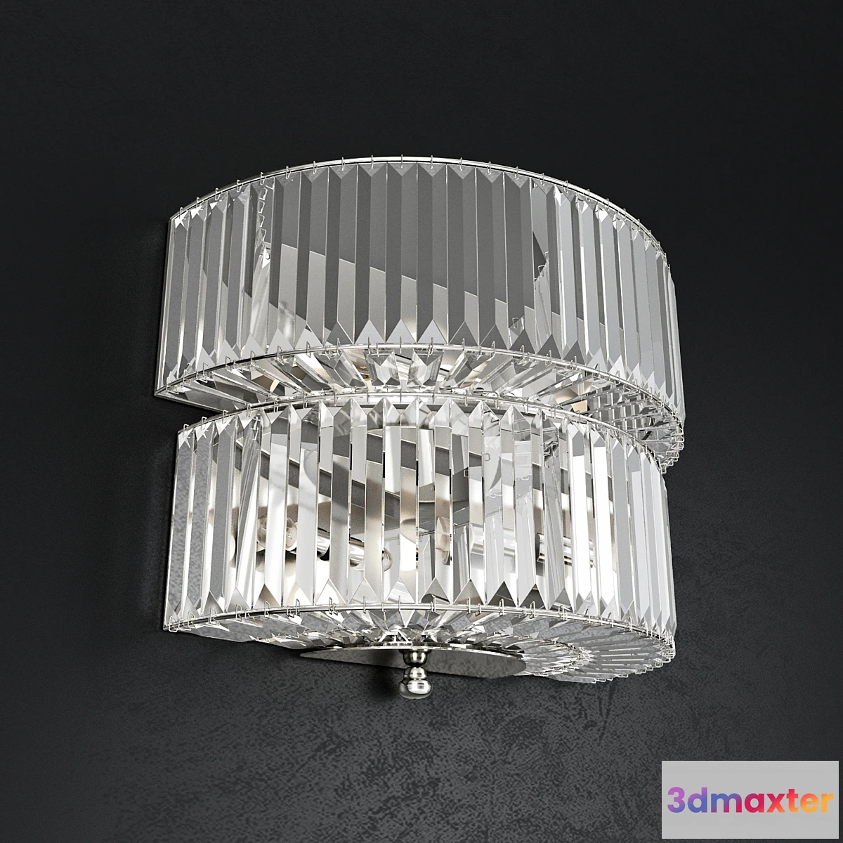1343263 - Sconce Arizzi 721_4 _ AP _ D.48 Polished Nickel 3D Max