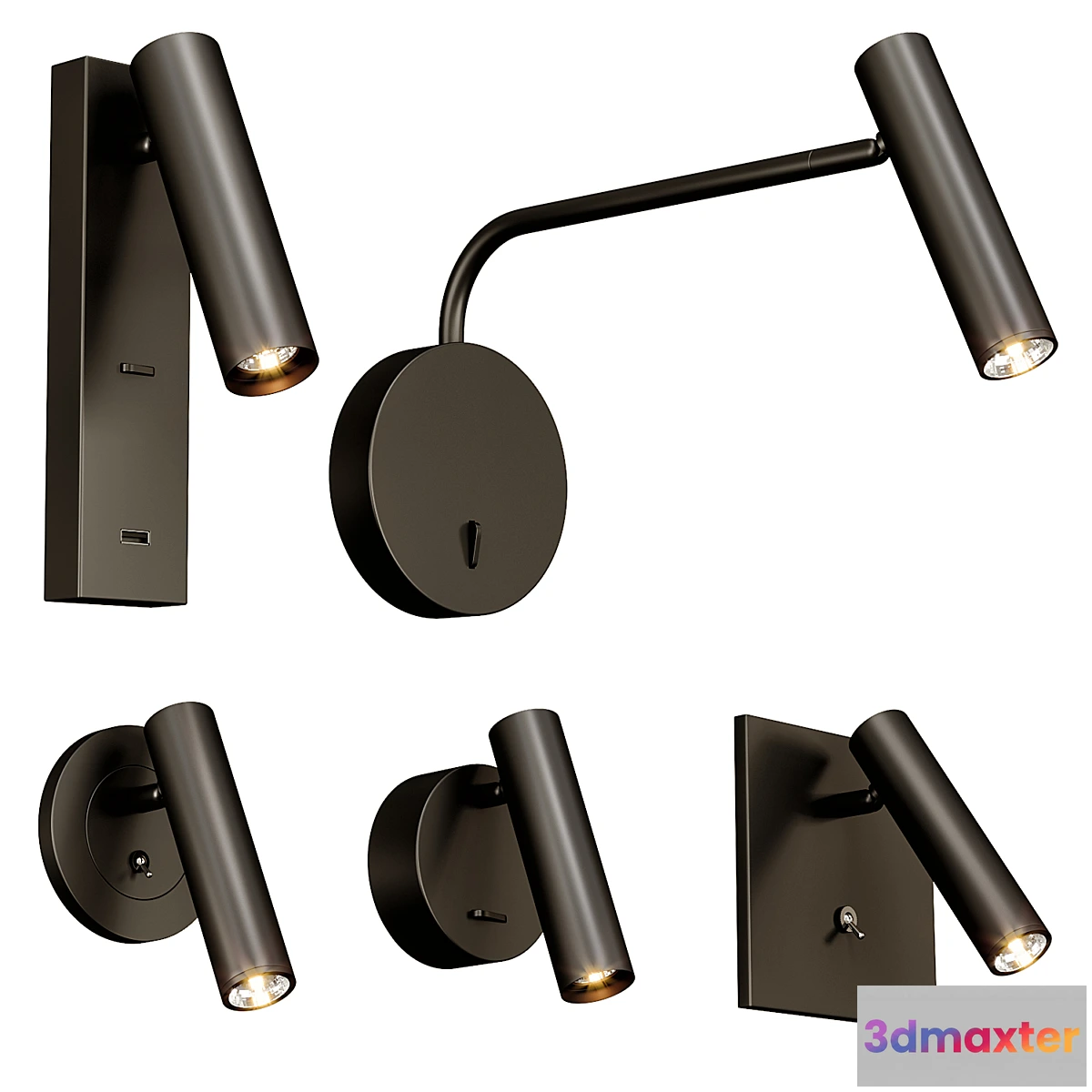 1344439 - Enna Led Lamp Set - No.2 3D Max