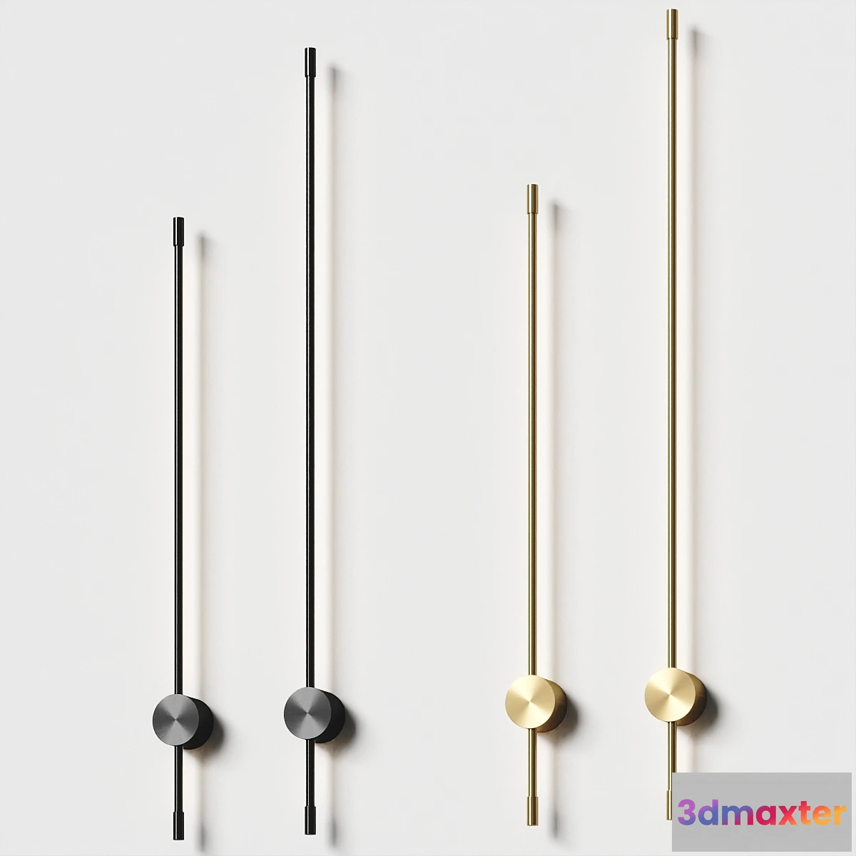 1348322 - LODAMER - MINIMALIST LED LINE wall lamp 3D Max