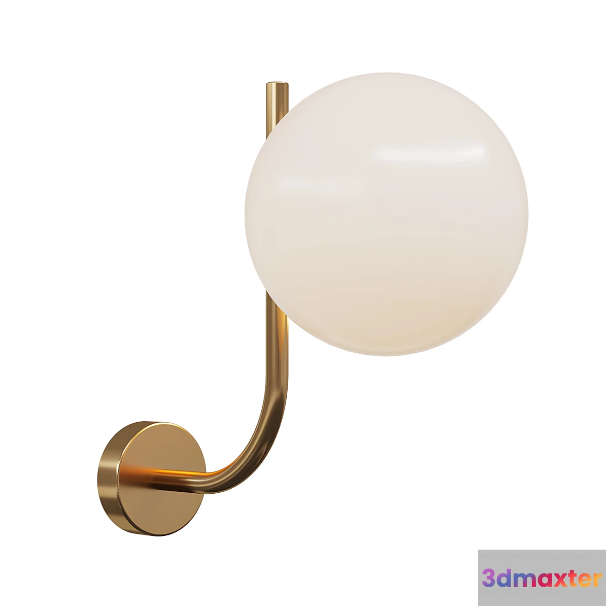 1348420 - Wall lamp Rendez-vous MOD109WL-01BS 3D Max