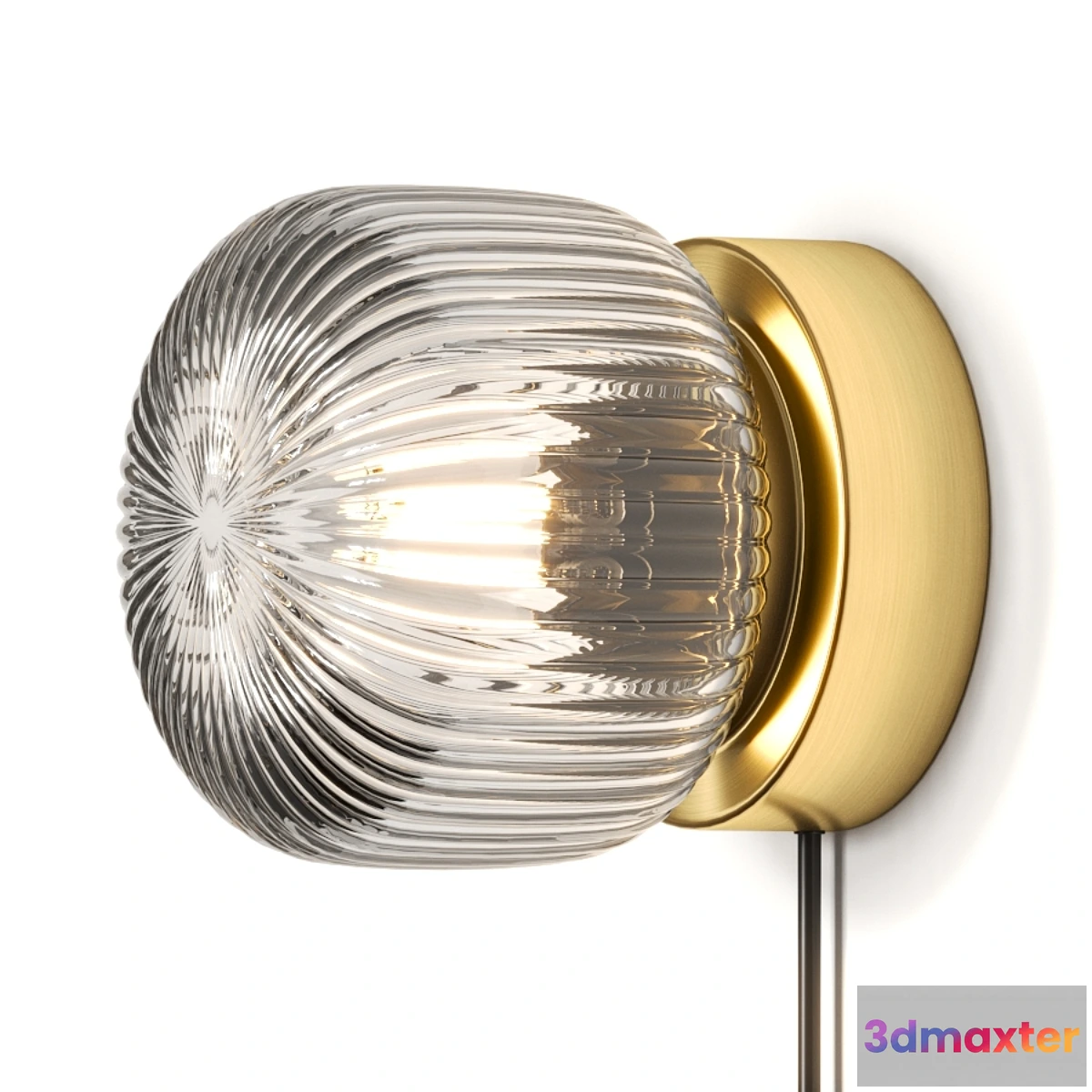1348922 - Ikea Solklint Wall Lamp 3D Max