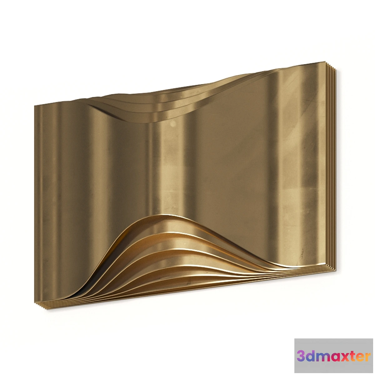 1348978 - DCW Editions Respiro Wall Lamp 3D Max