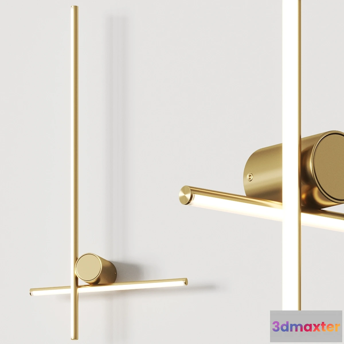 1350263 - Flos Coordinates W2 Wall Lamp 3D Max