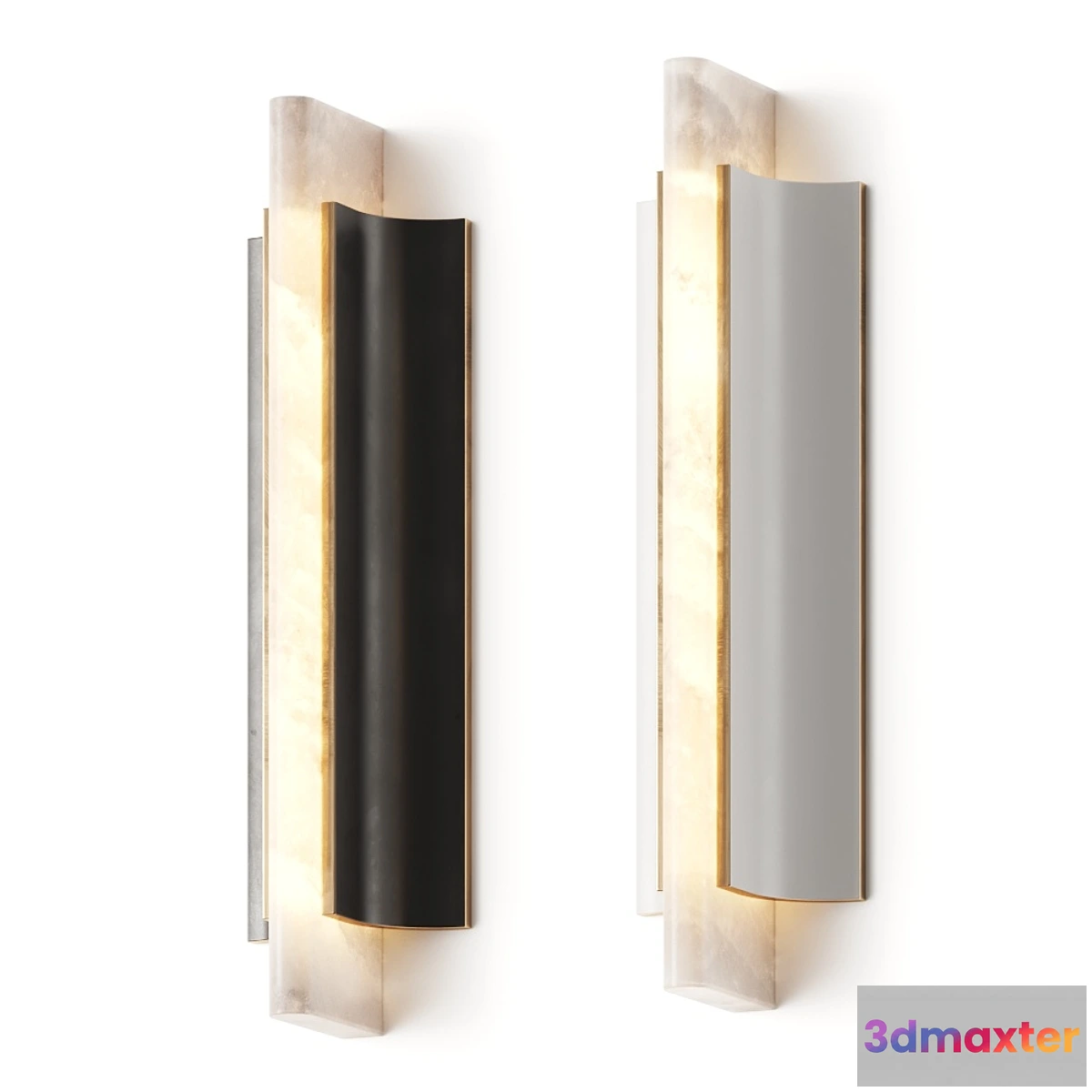 1351654 - Pouenat Timide Sconces 3D Max