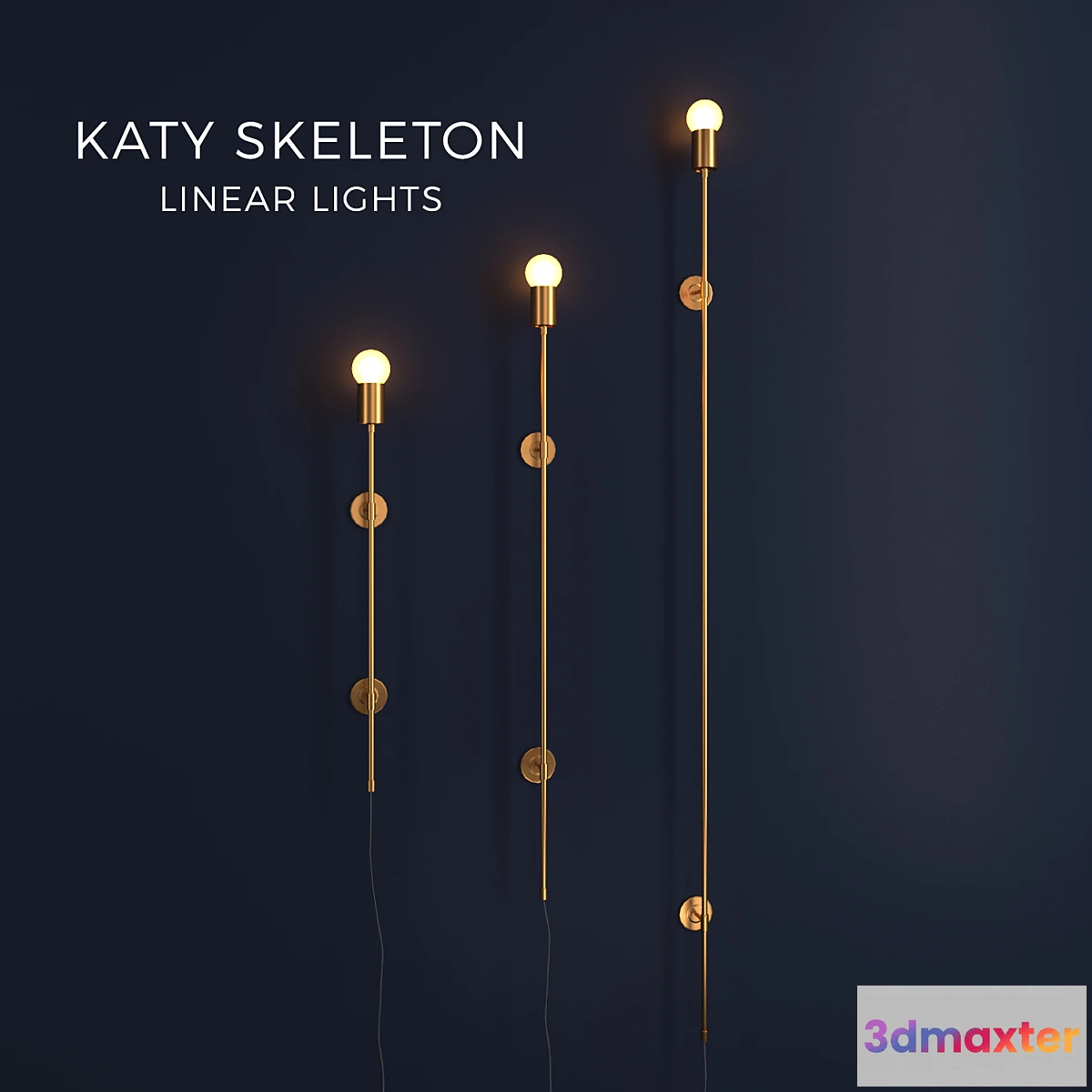 1352061 - LINEAR LIGHTS (Kate Skeleton) - No.2 3D Max