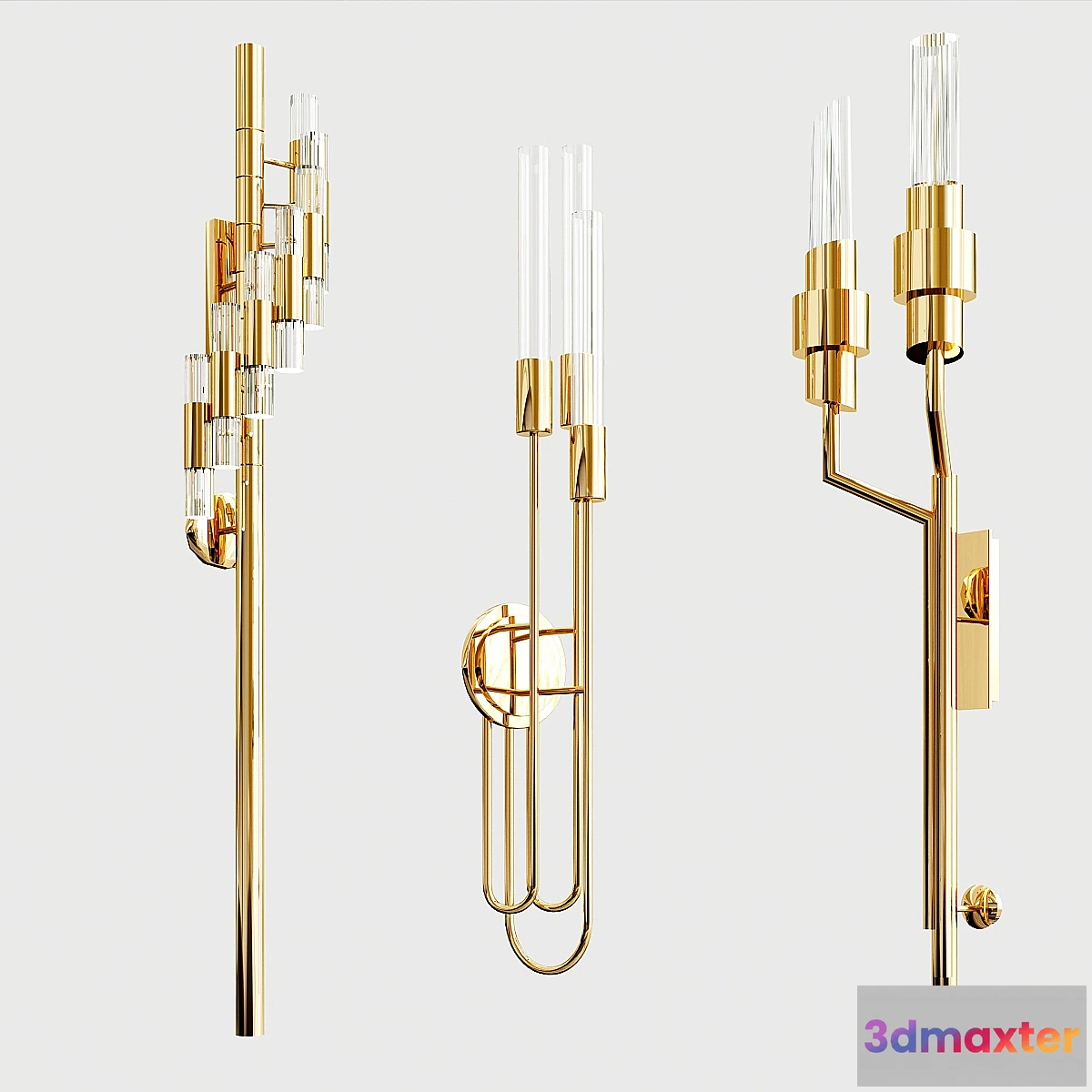 1352674 - Collection of wall lights 3D Max